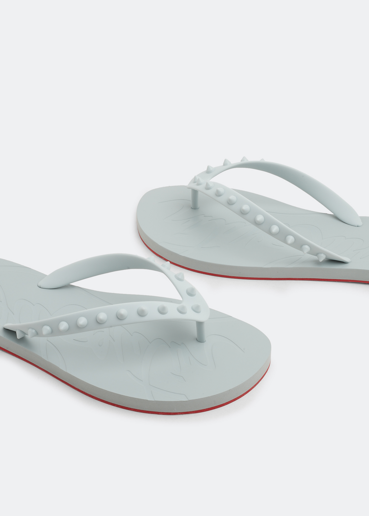 

Loubi Flip flat sandals, Grey