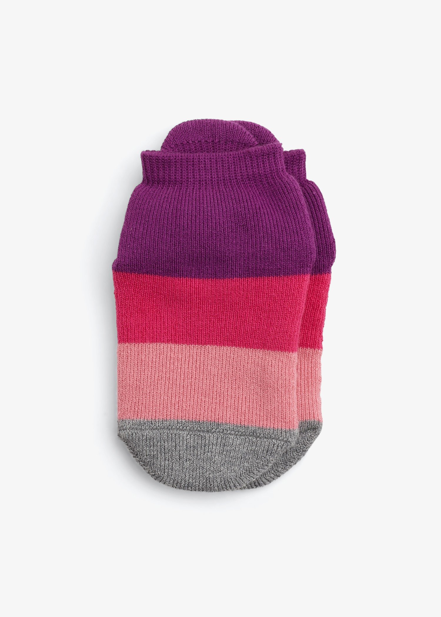 

Colour Block kids non-slip socks, Pink