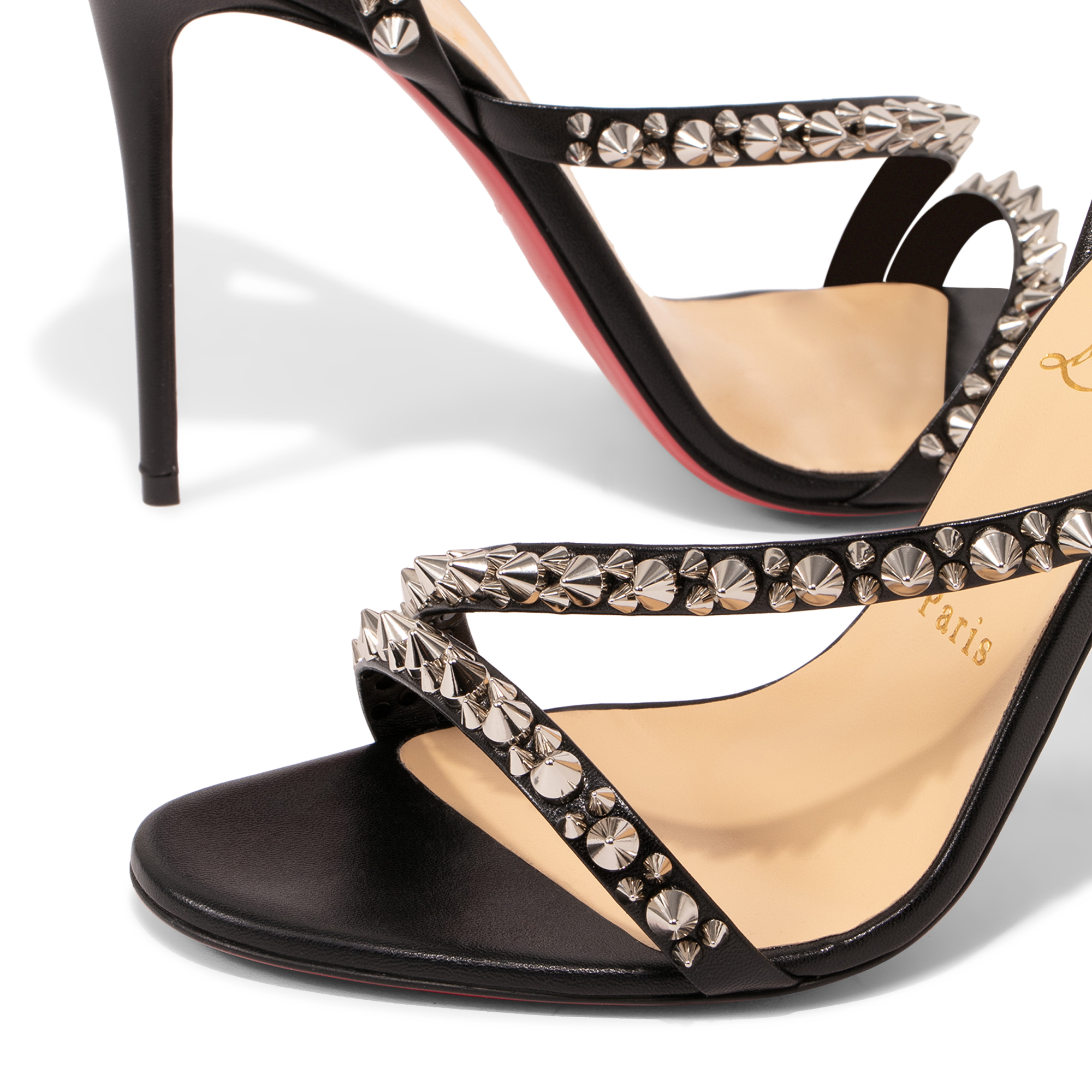 

Mafaldina 100 sandals, Black