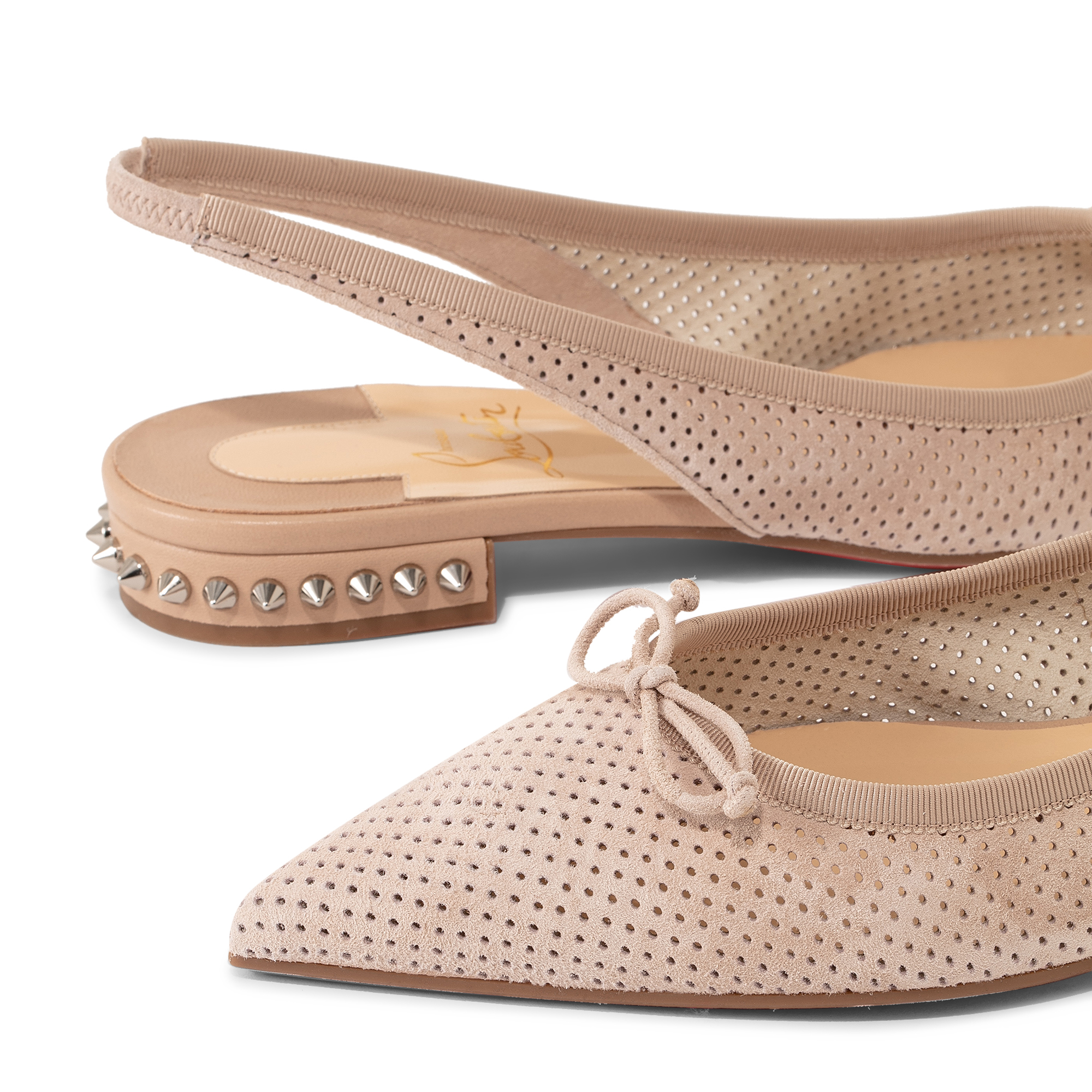 

Hall slingback flats, Neutral