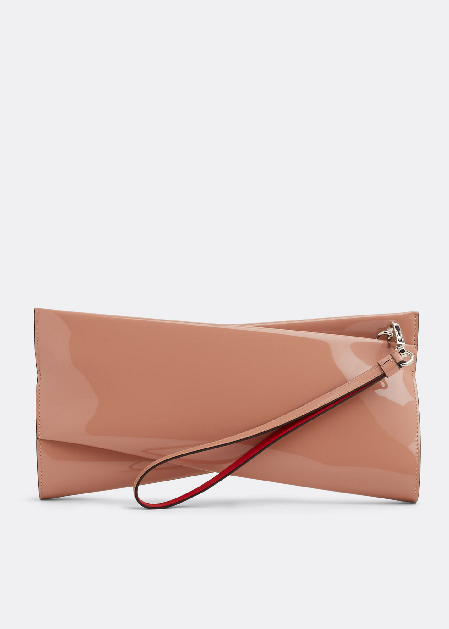 

Loubitwist clutch, Beige