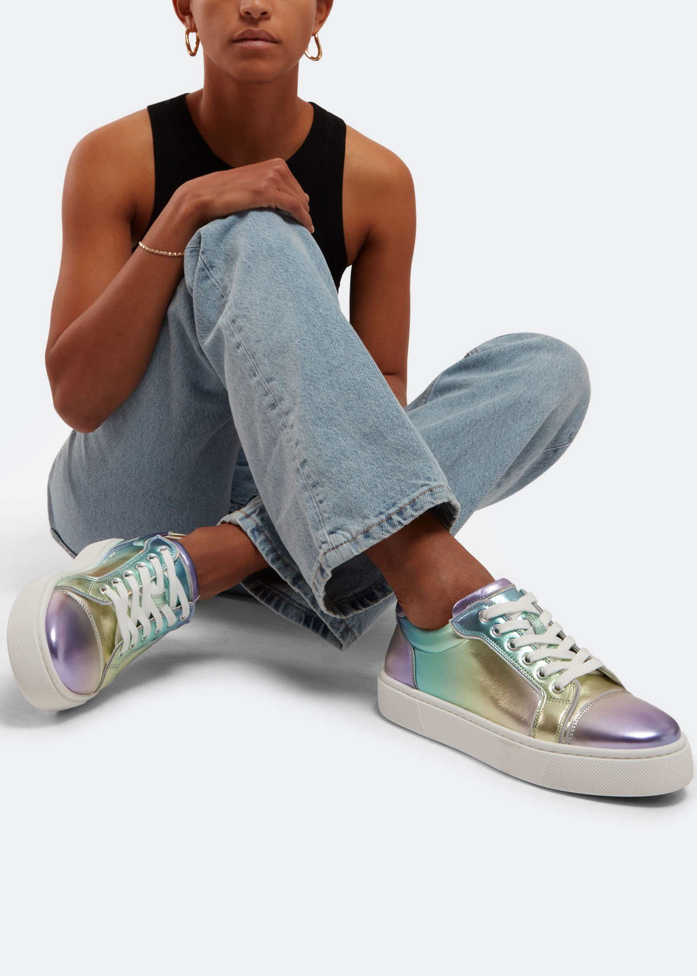 

Vieirissma sneakers, Metallic