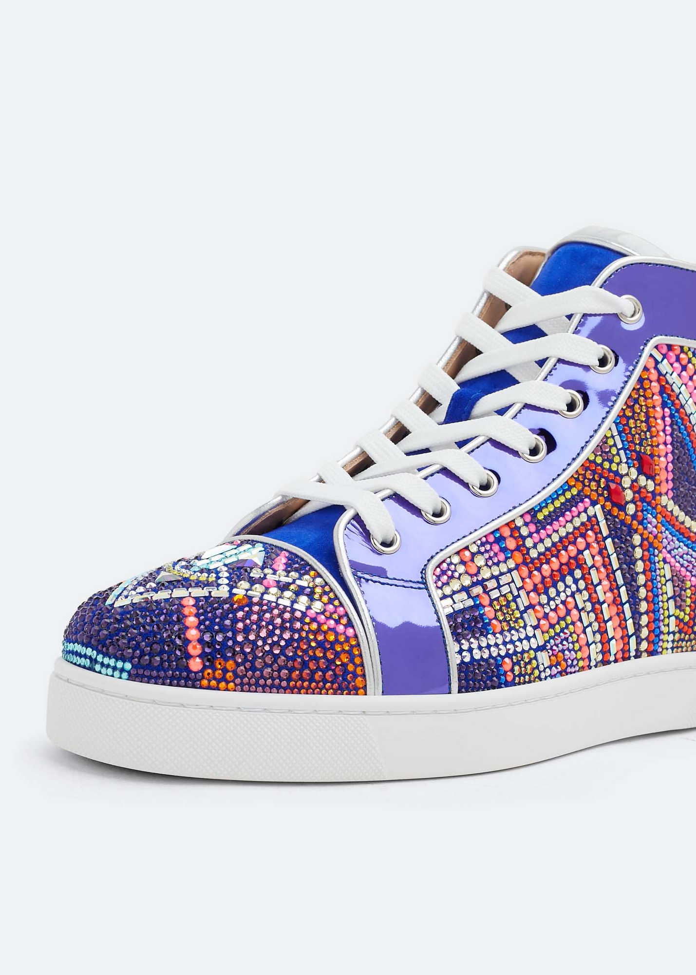 

Discolouis high top sneakers, Purple