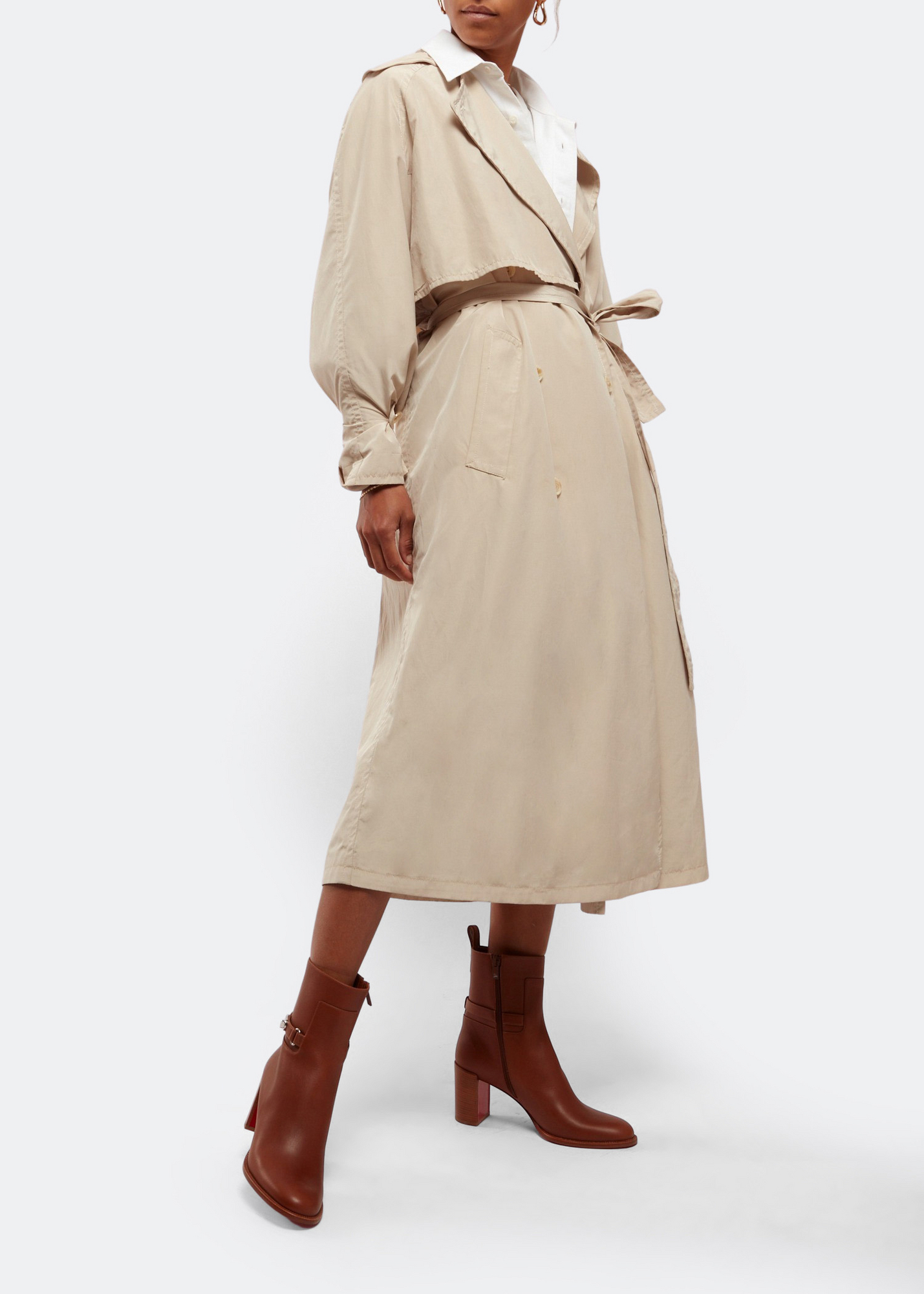 

Lock Booty ankle boots, Brown