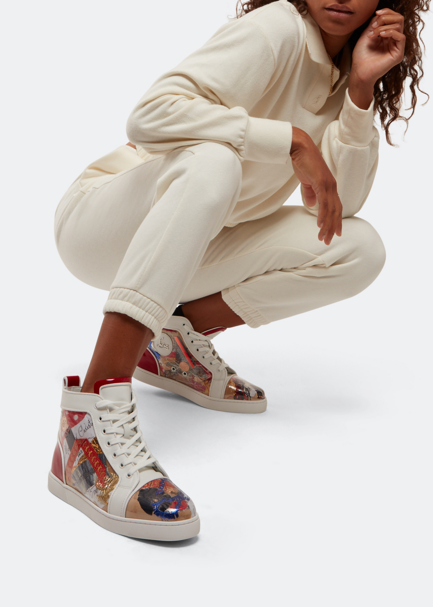 

Louis Orlato high-top sneakers, Multi-coloured