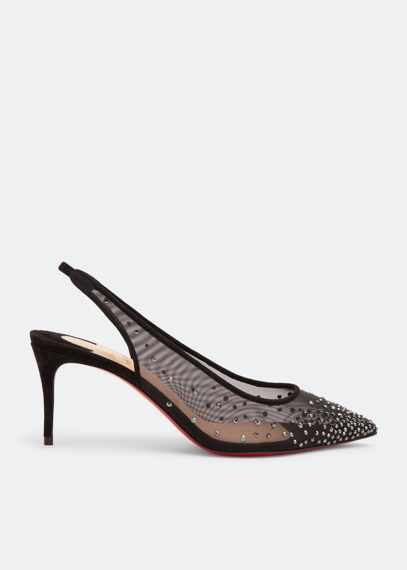 

Follies Strass 70 Sling pumps, Black