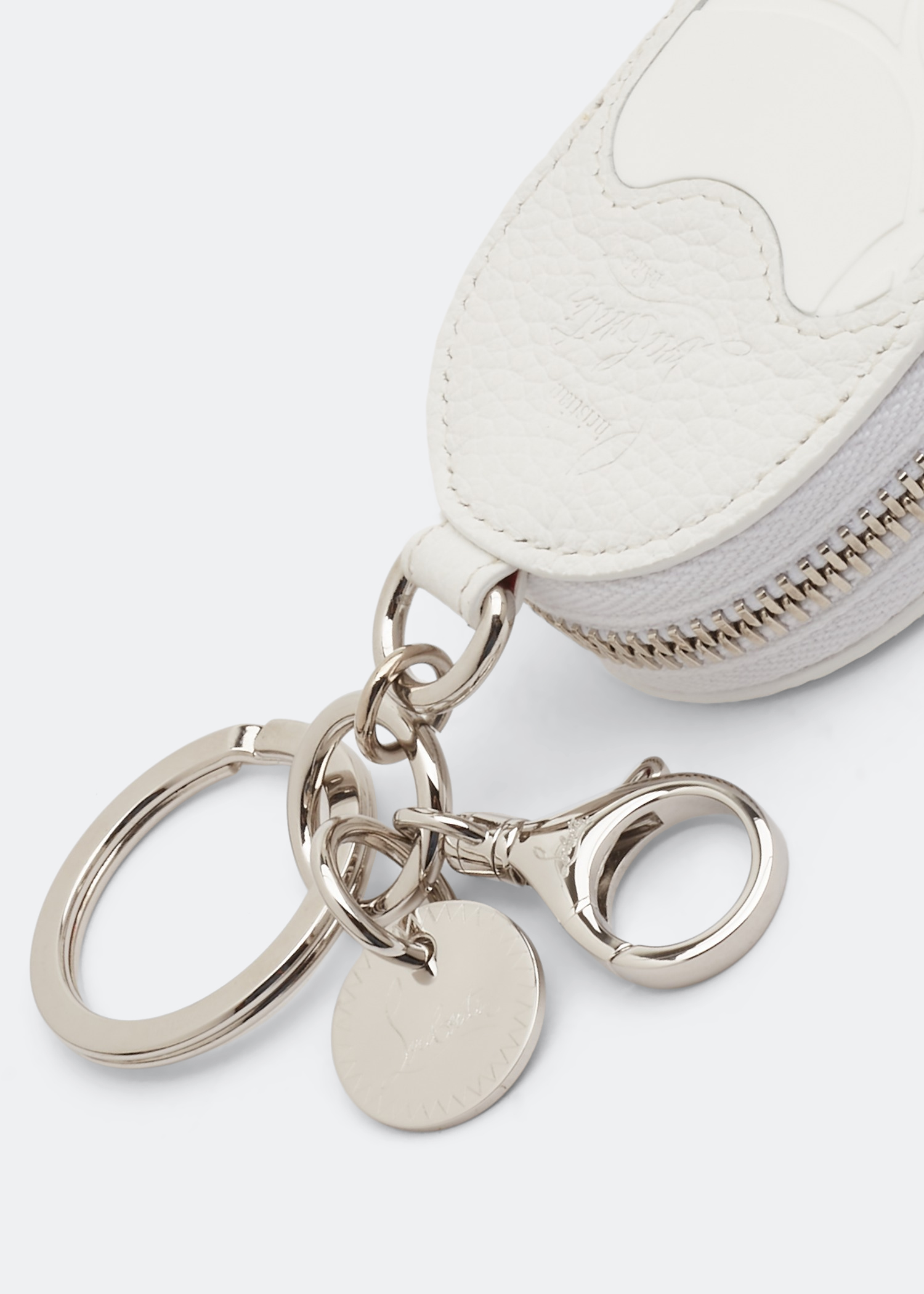 

Airpod keyring, White