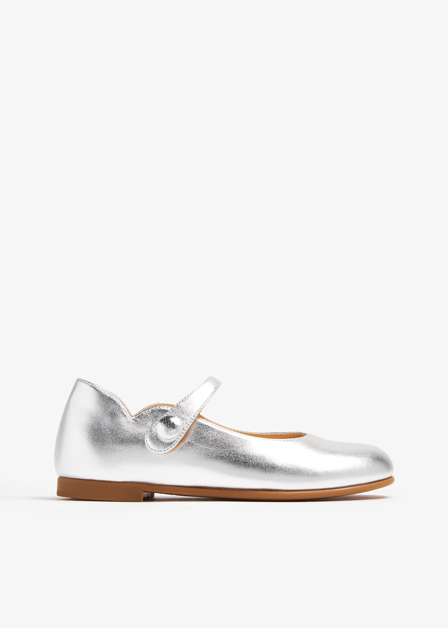 

Melodie Chick ballerinas, Silver