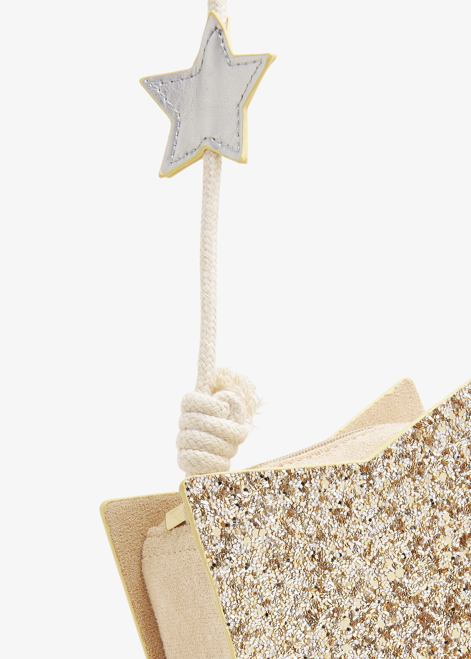 

Super sparkle star bag, Gold