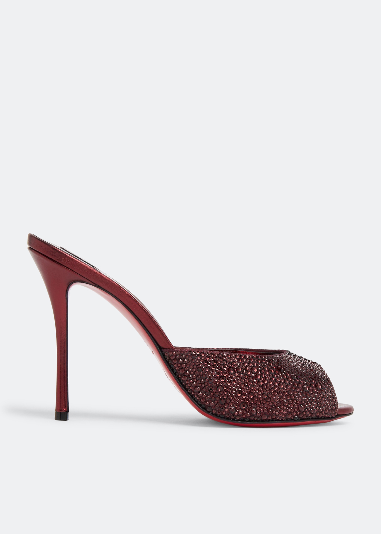 

Me Dolly Strass mules, Red