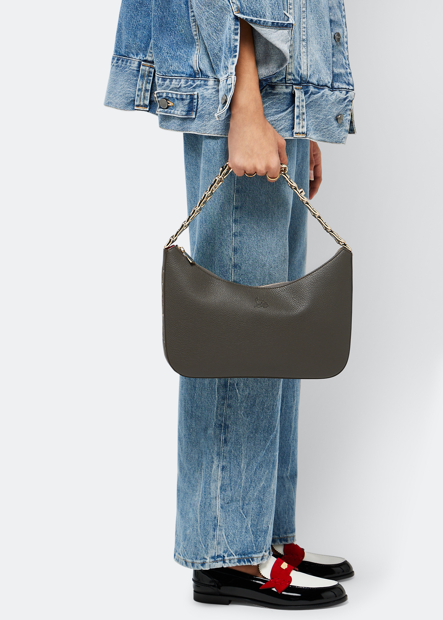 

Loubila Chain large bag, Grey