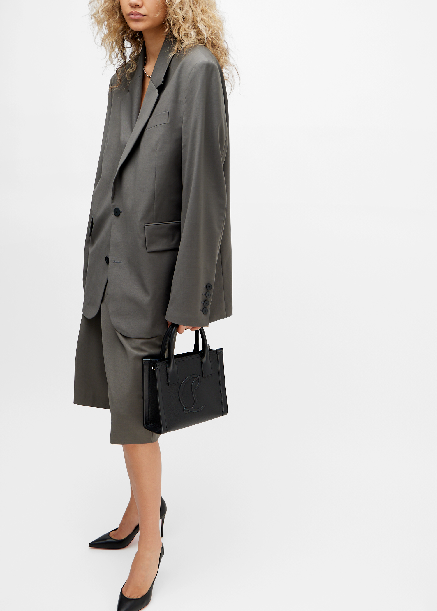 

By My Side mini tote bag, Black