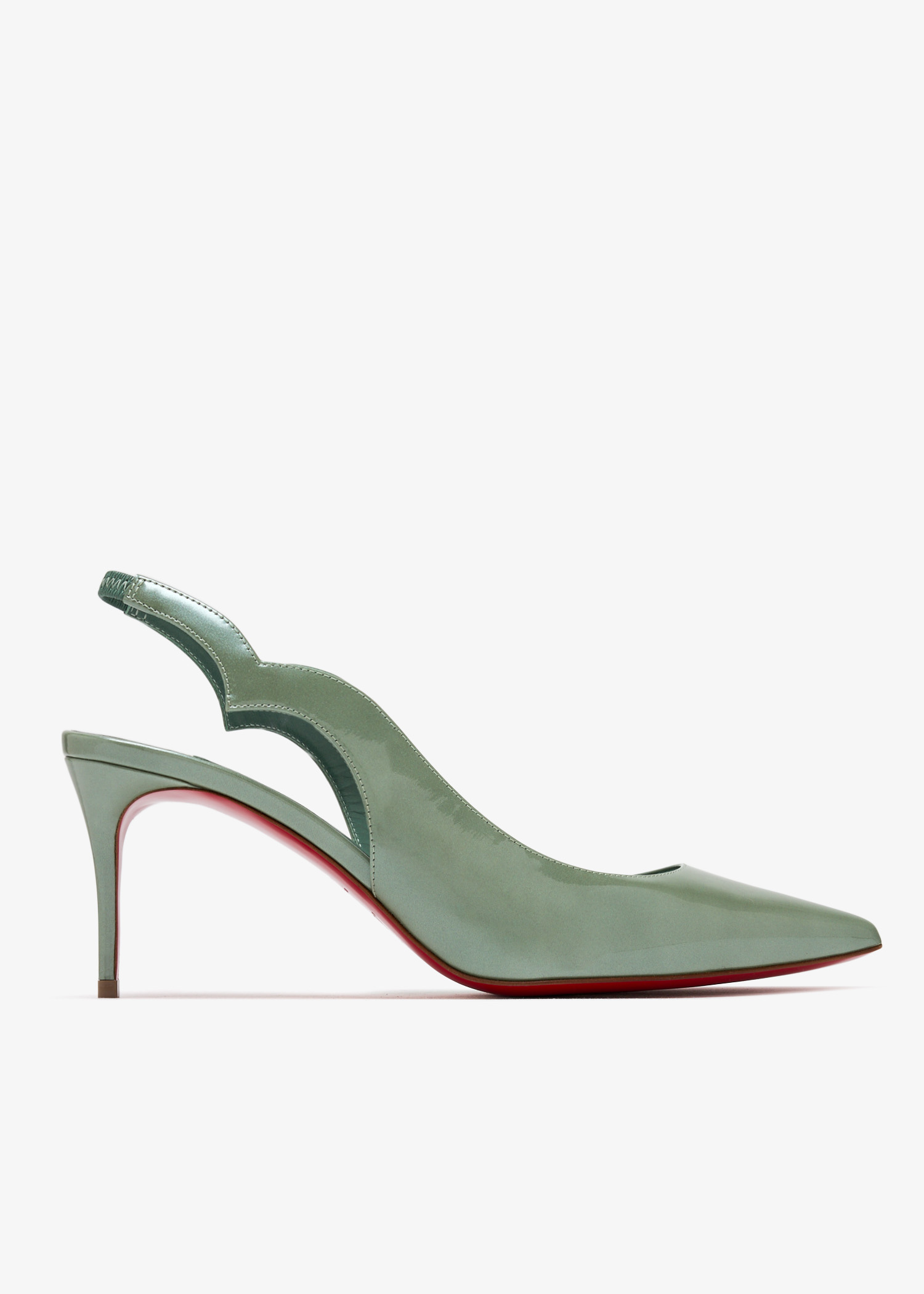 

Hot Chick 70 sling pumps, Green