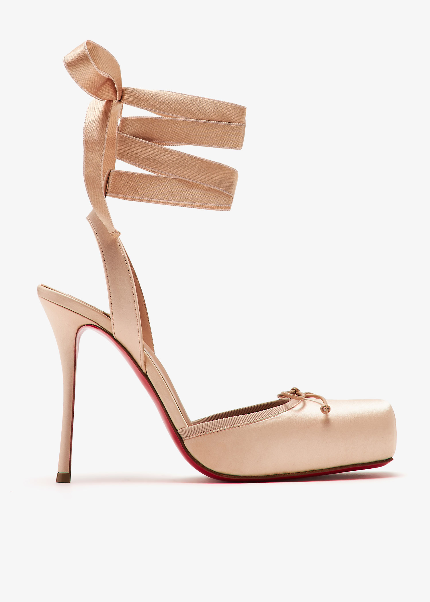 

Cassia lace-up 100 pumps, Beige