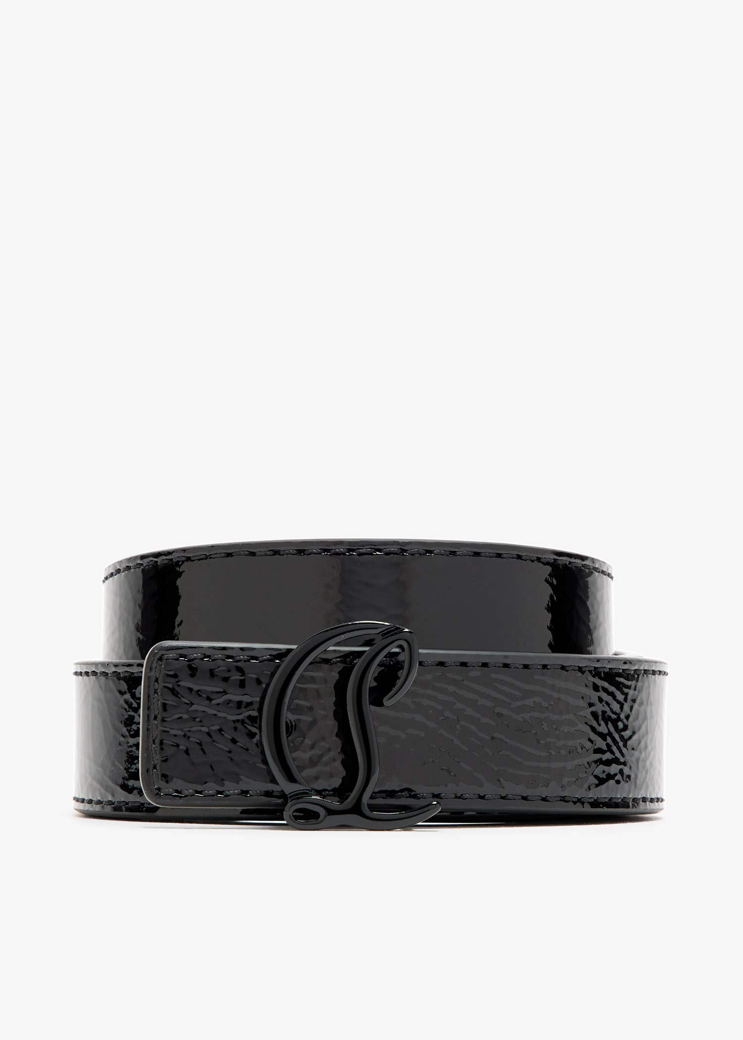 

Loubi54 reversible belt, Black