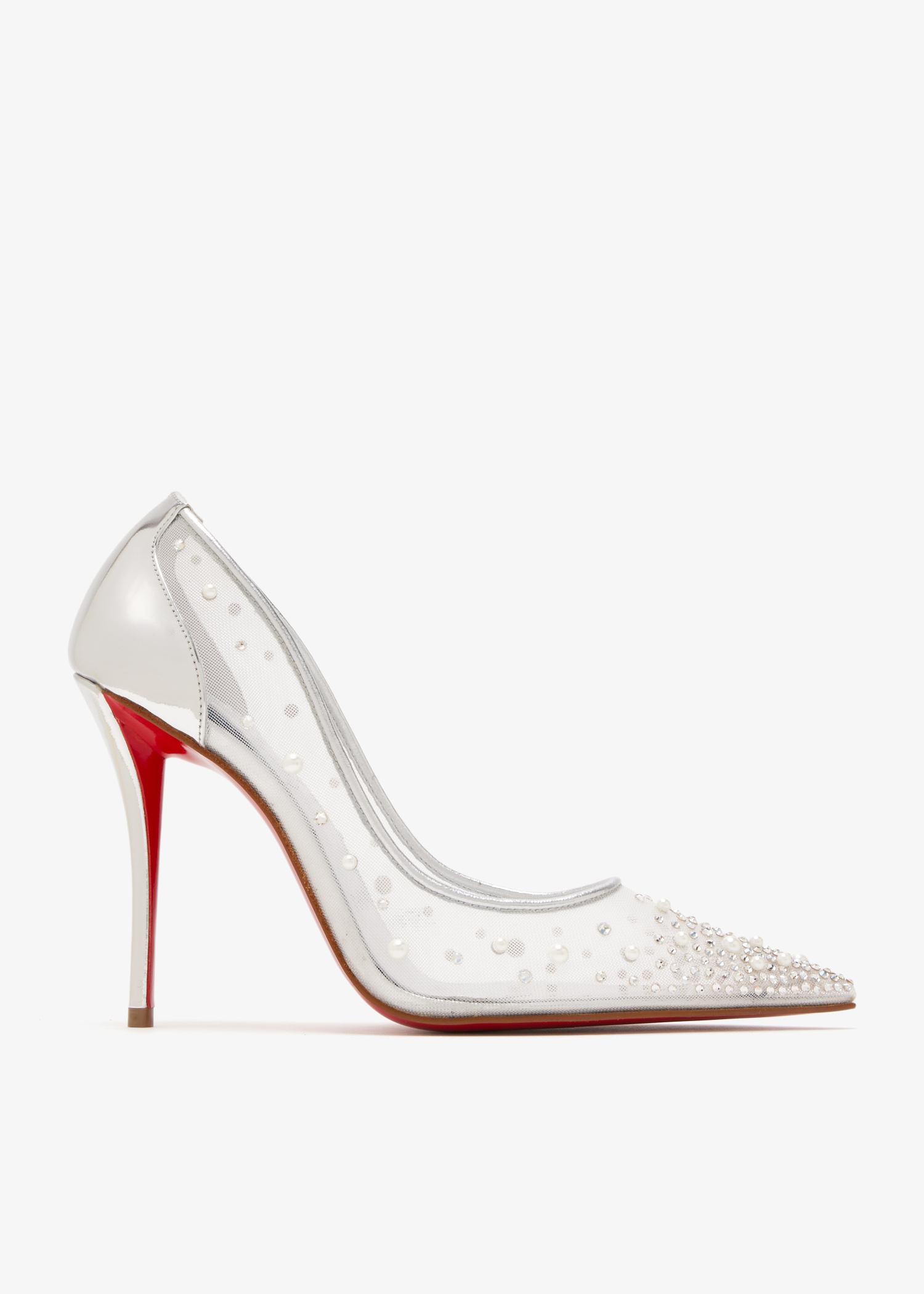 

Miss Z Degrastrass Perla 100 pumps, Silver