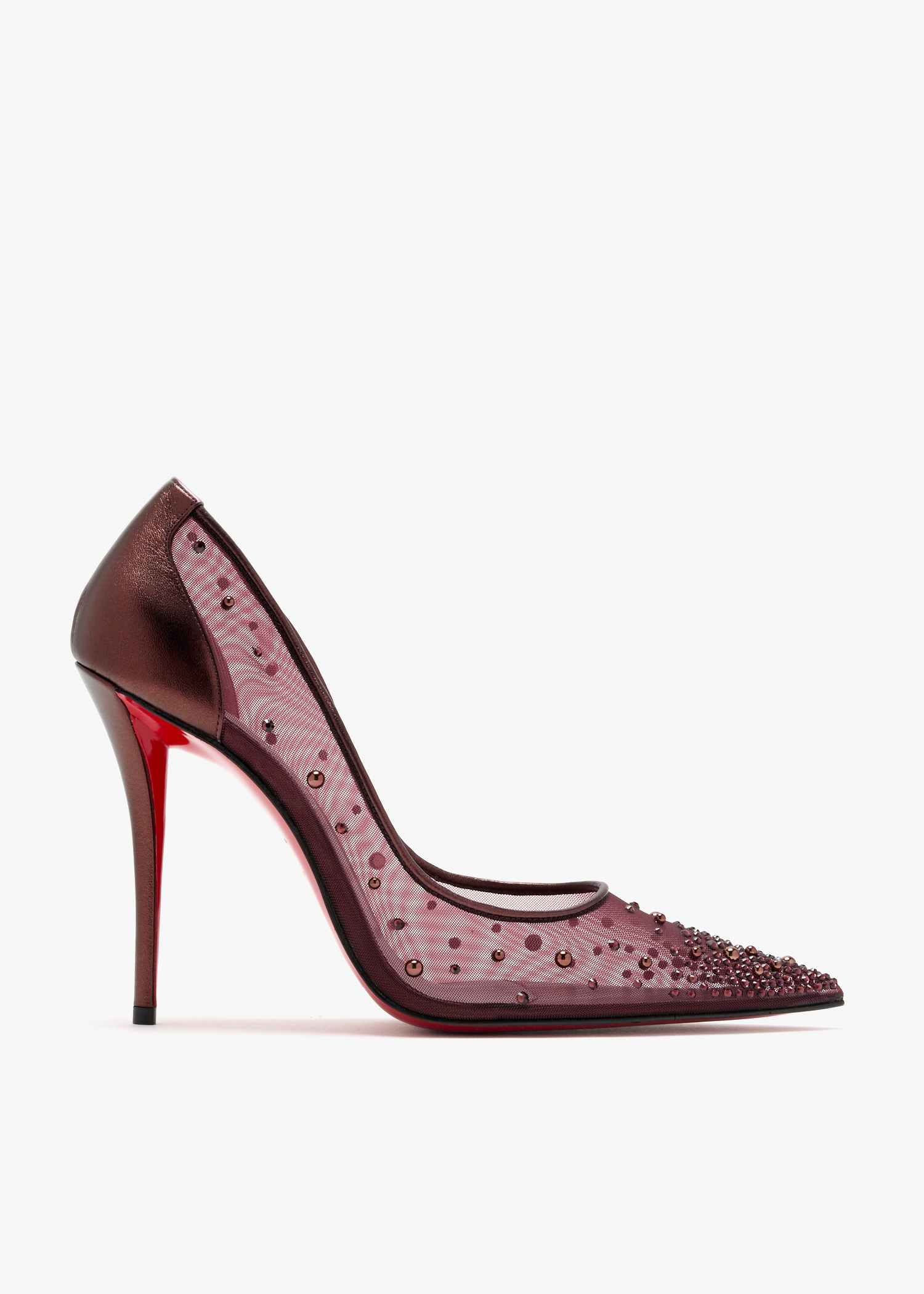 

Miss Z Degrastrass Perla 100 pumps, Burgundy