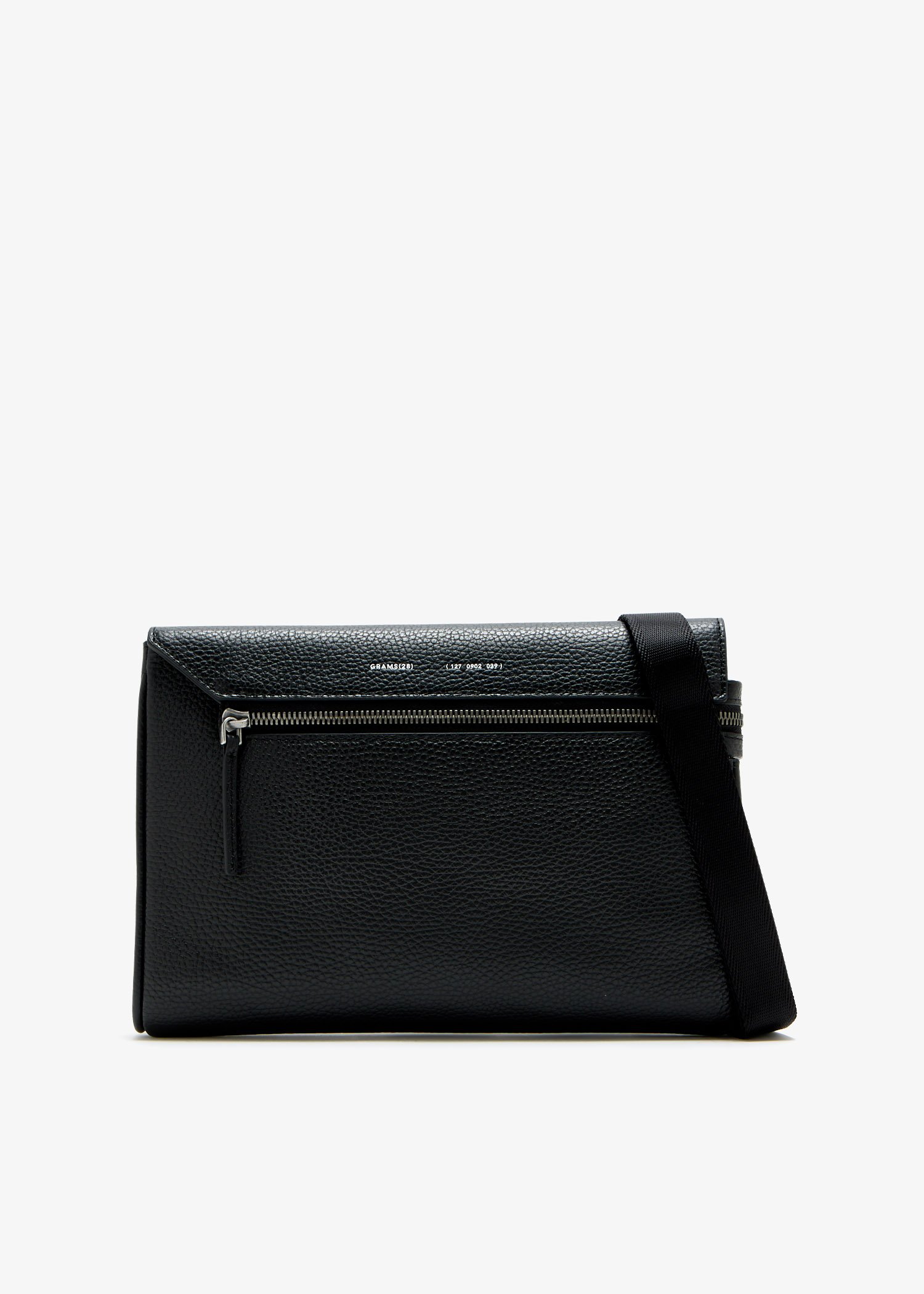 

127 Zip Clutch bag, Black