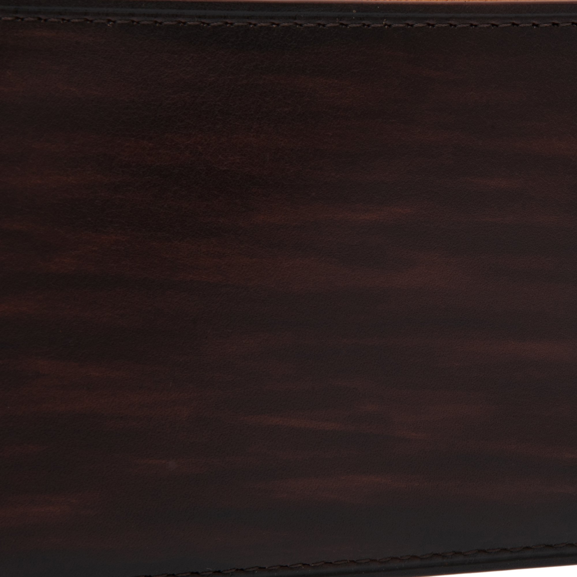 

Slim fold leather wallet, Brown