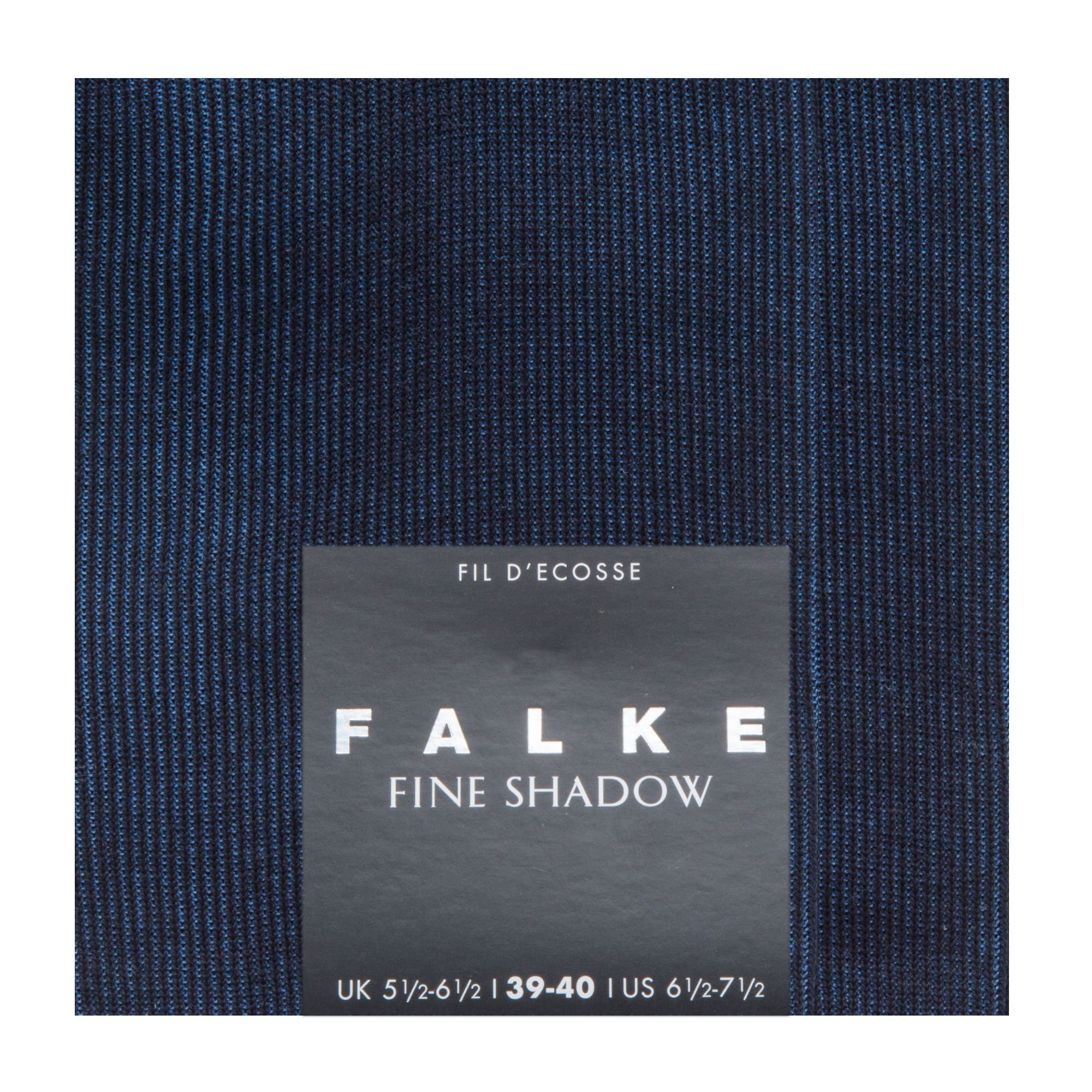 

Fine Shadow socks, Blue