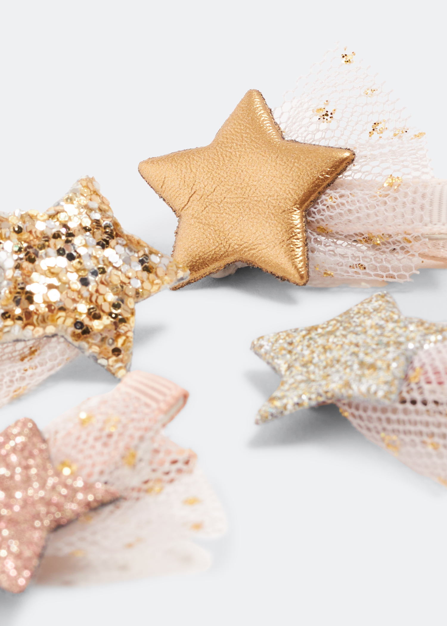

Ballerina Star mini clips, Multicolored
