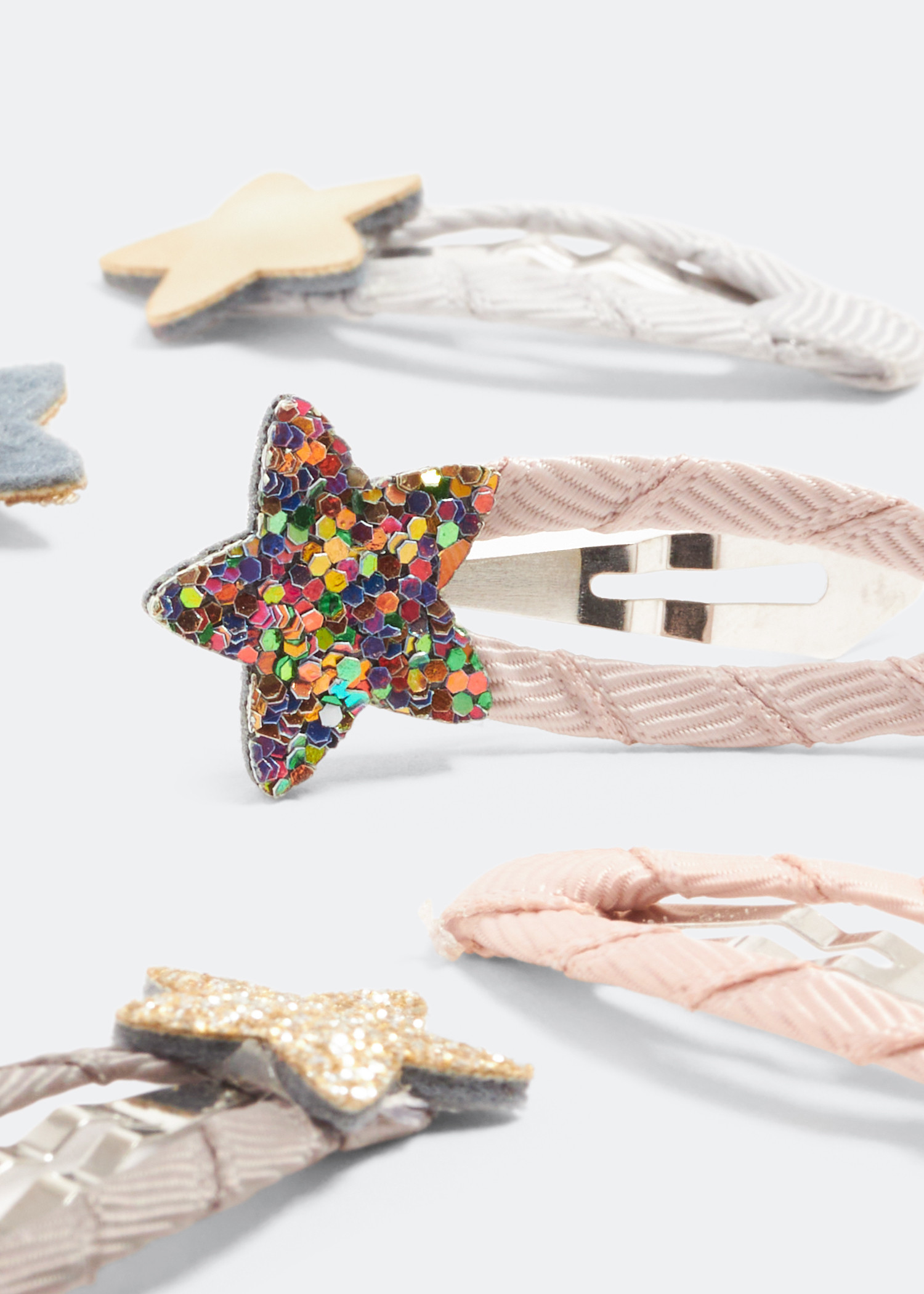 

Christmas Stellina clips, Multicolored