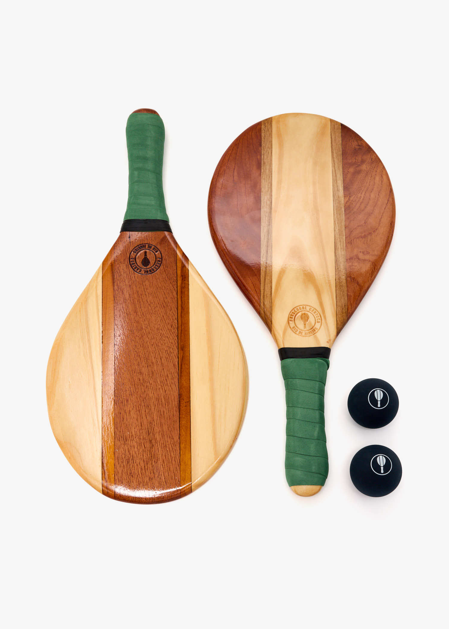 

Trancoso beach bat set, Brown