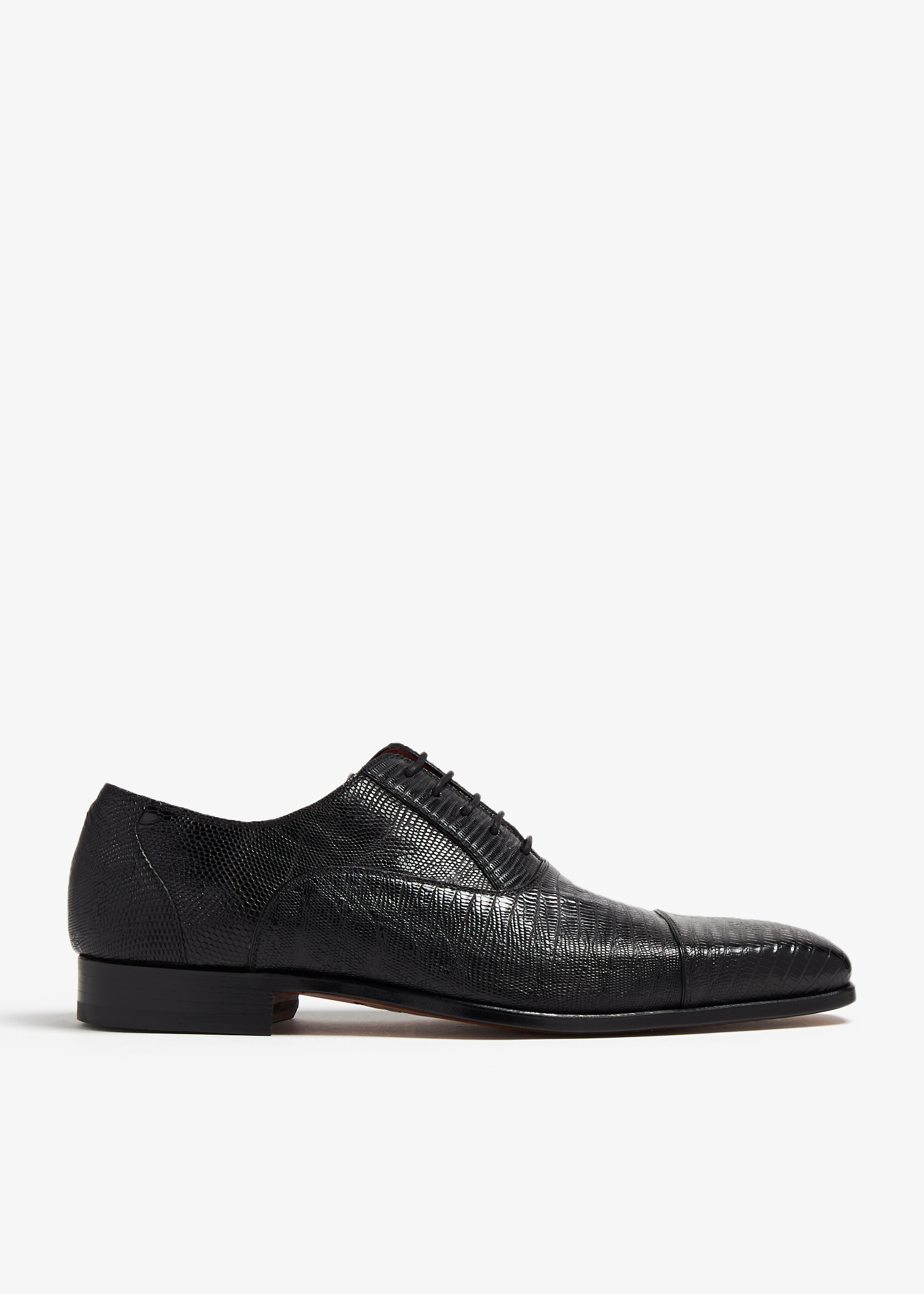 

Embossed Oxford shoes, Black