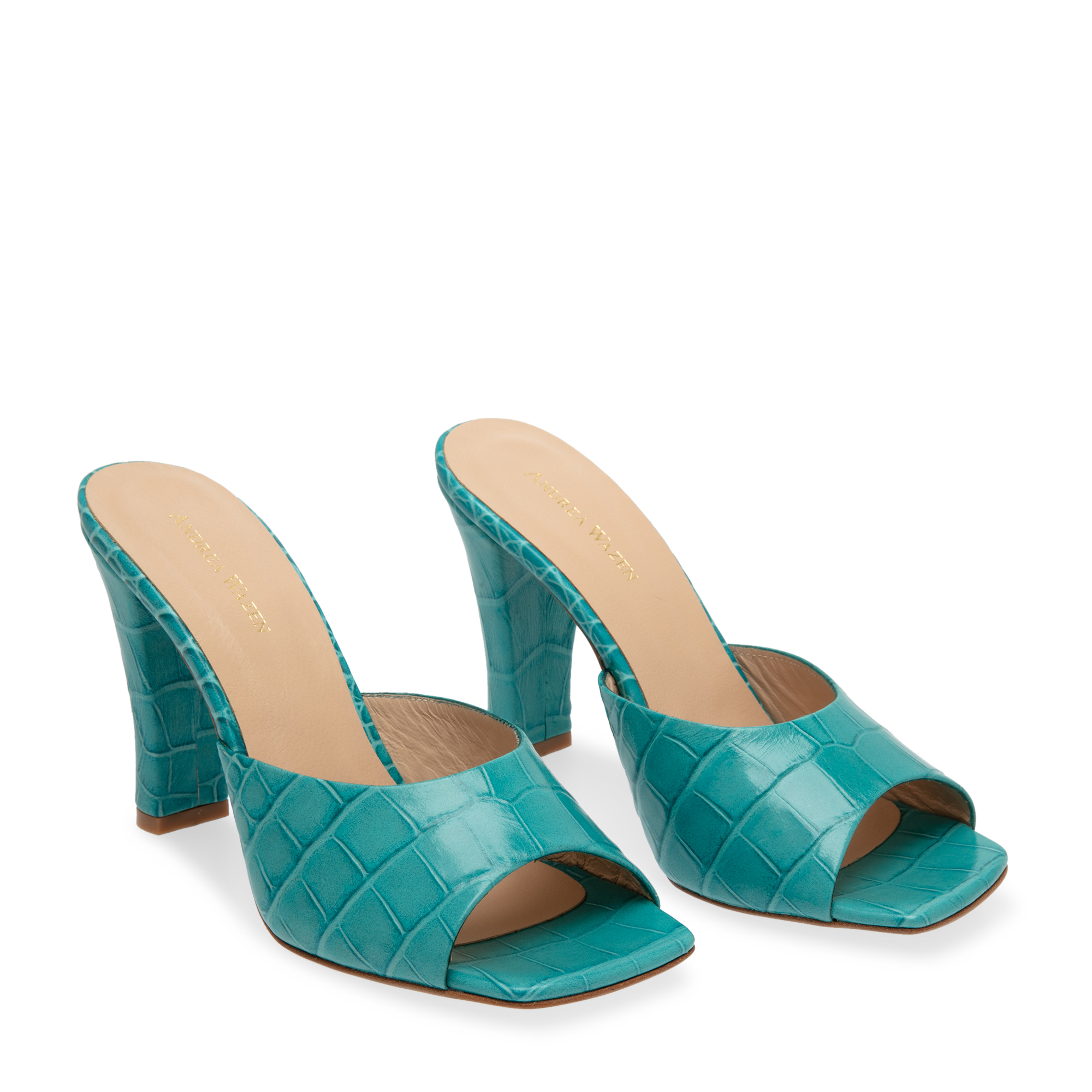 

Gloria mules, Blue