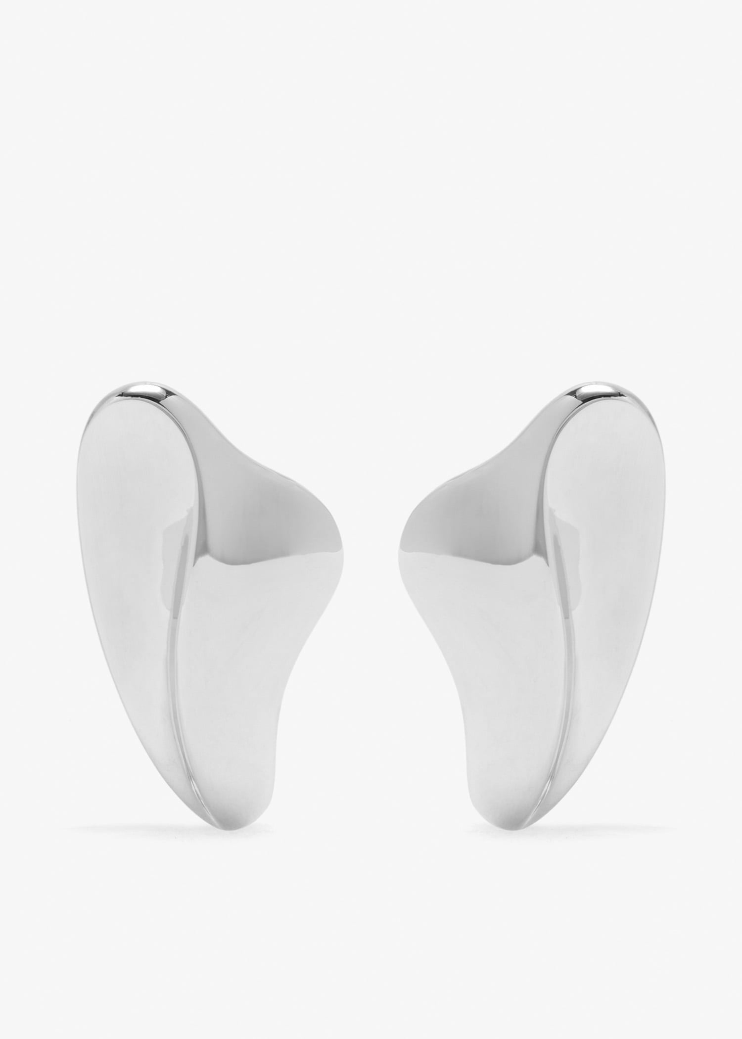 

Wing earrings, Silver