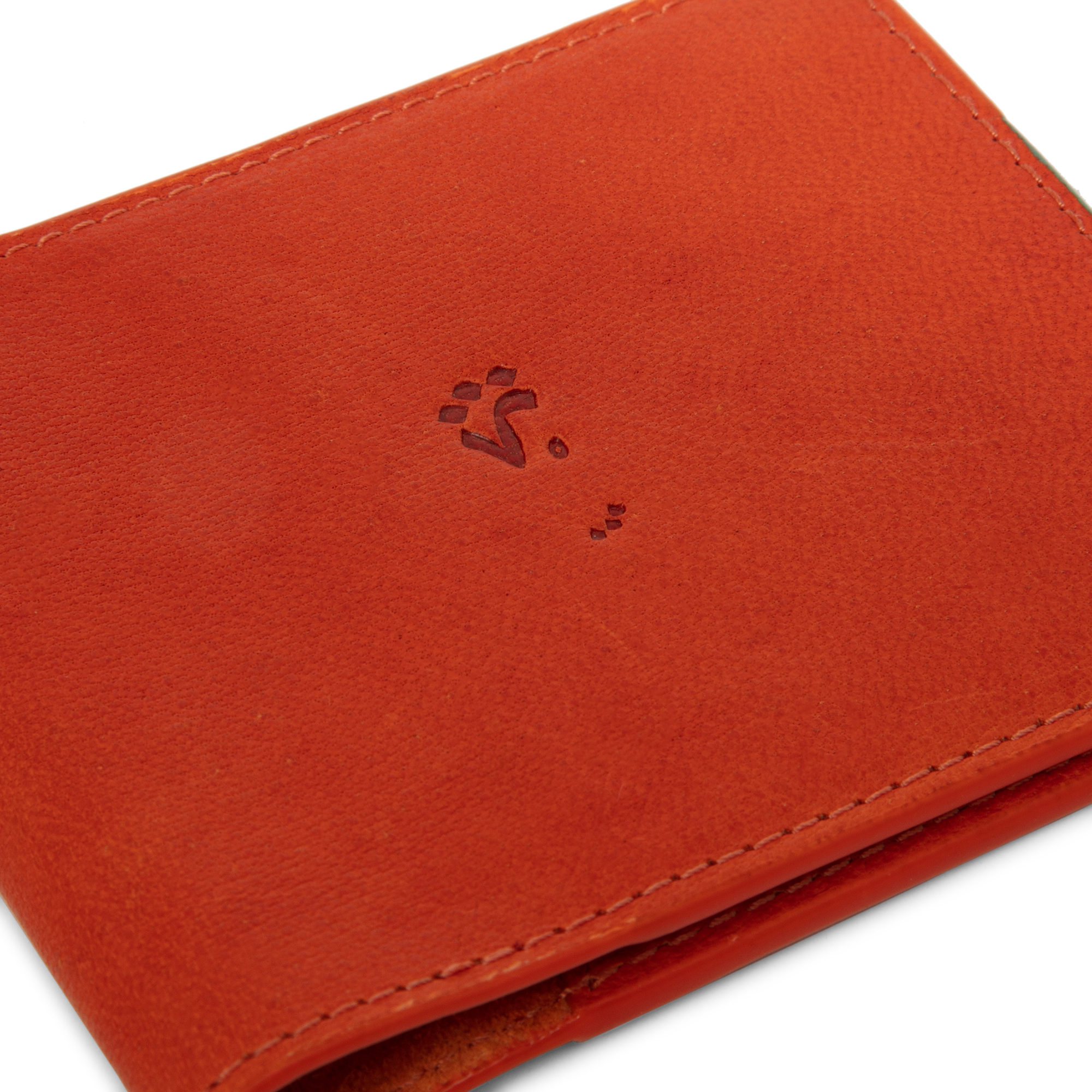 

Money clip wallet, Orange