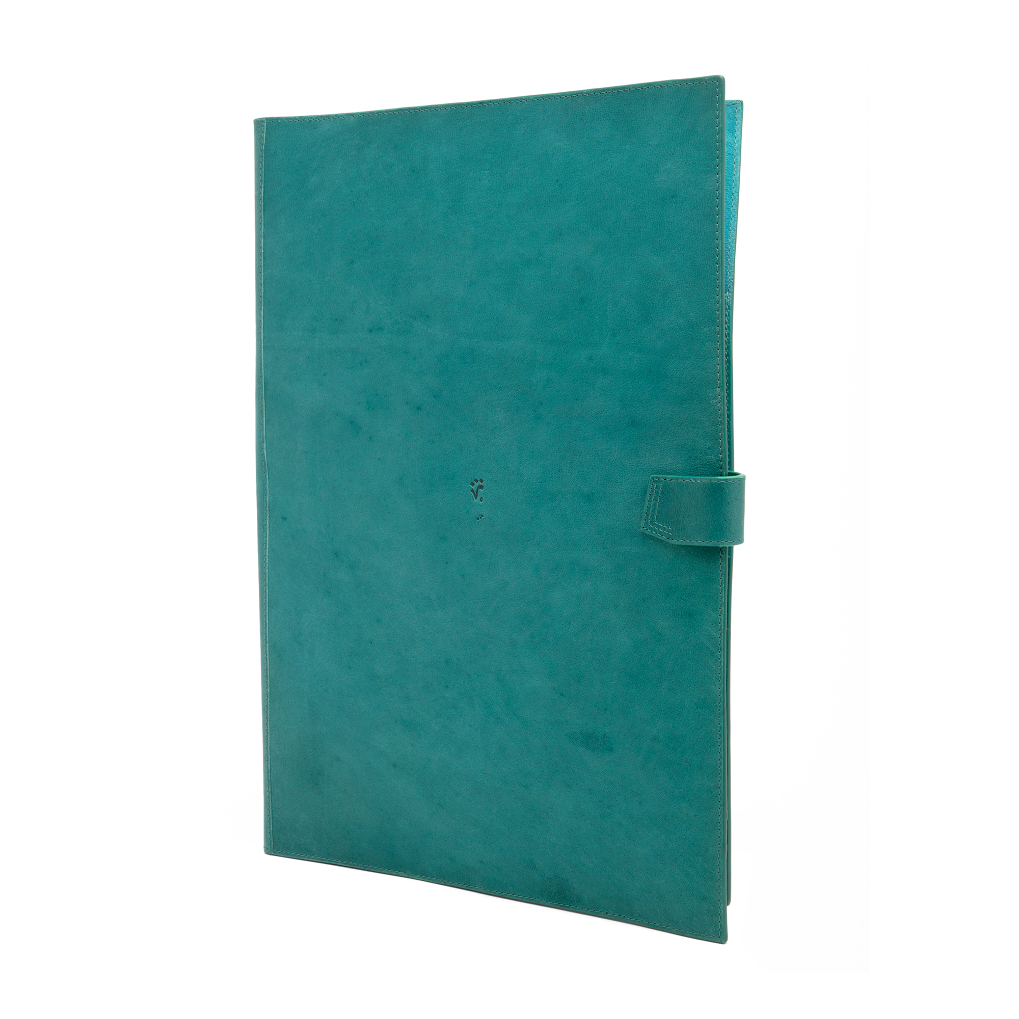 

Large leather portfolio, Blue