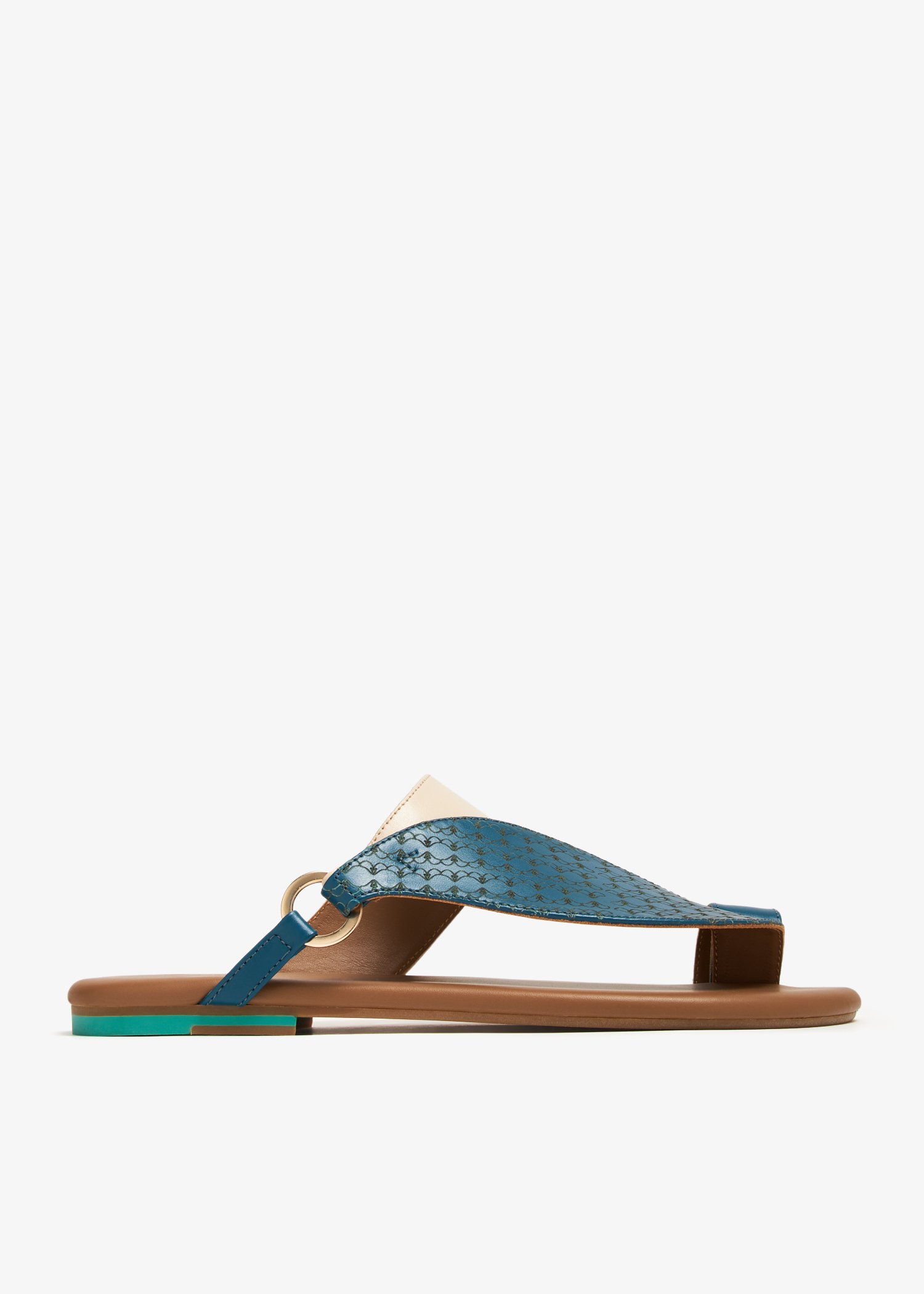 

Athaar sandals, Blue