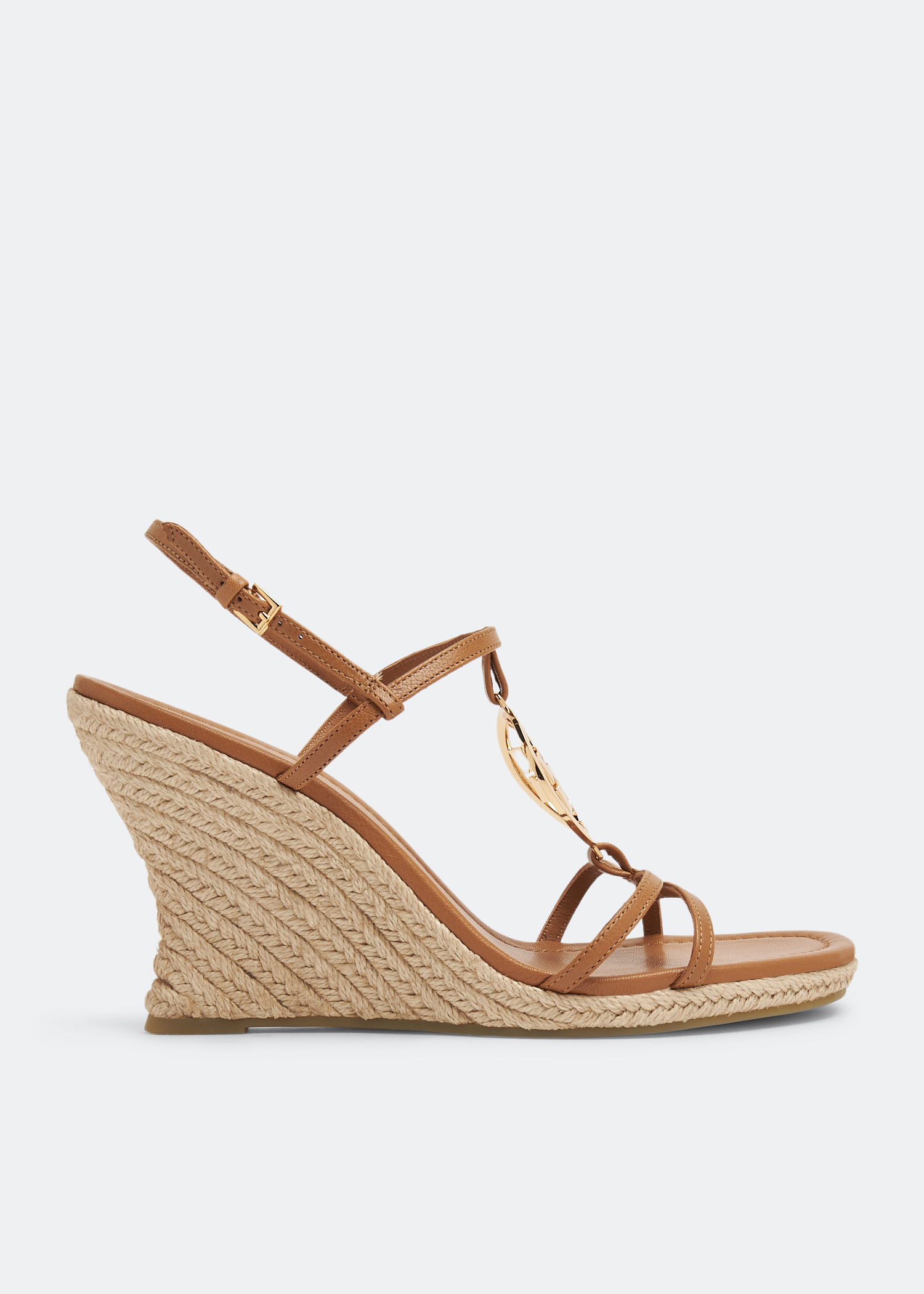 

Capri Miller espadrille wedges, Brown