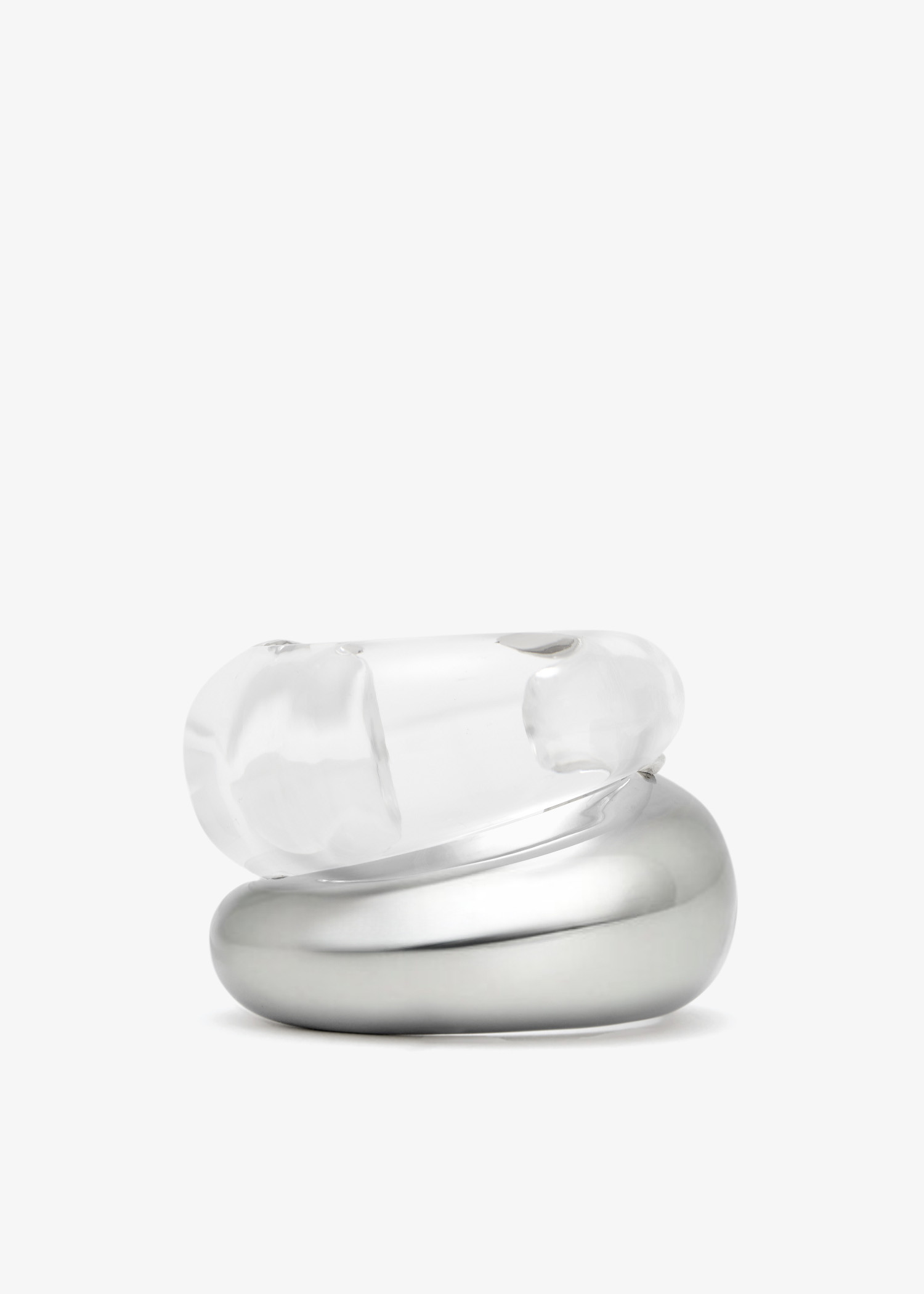 

Gemini cuffs, Silver