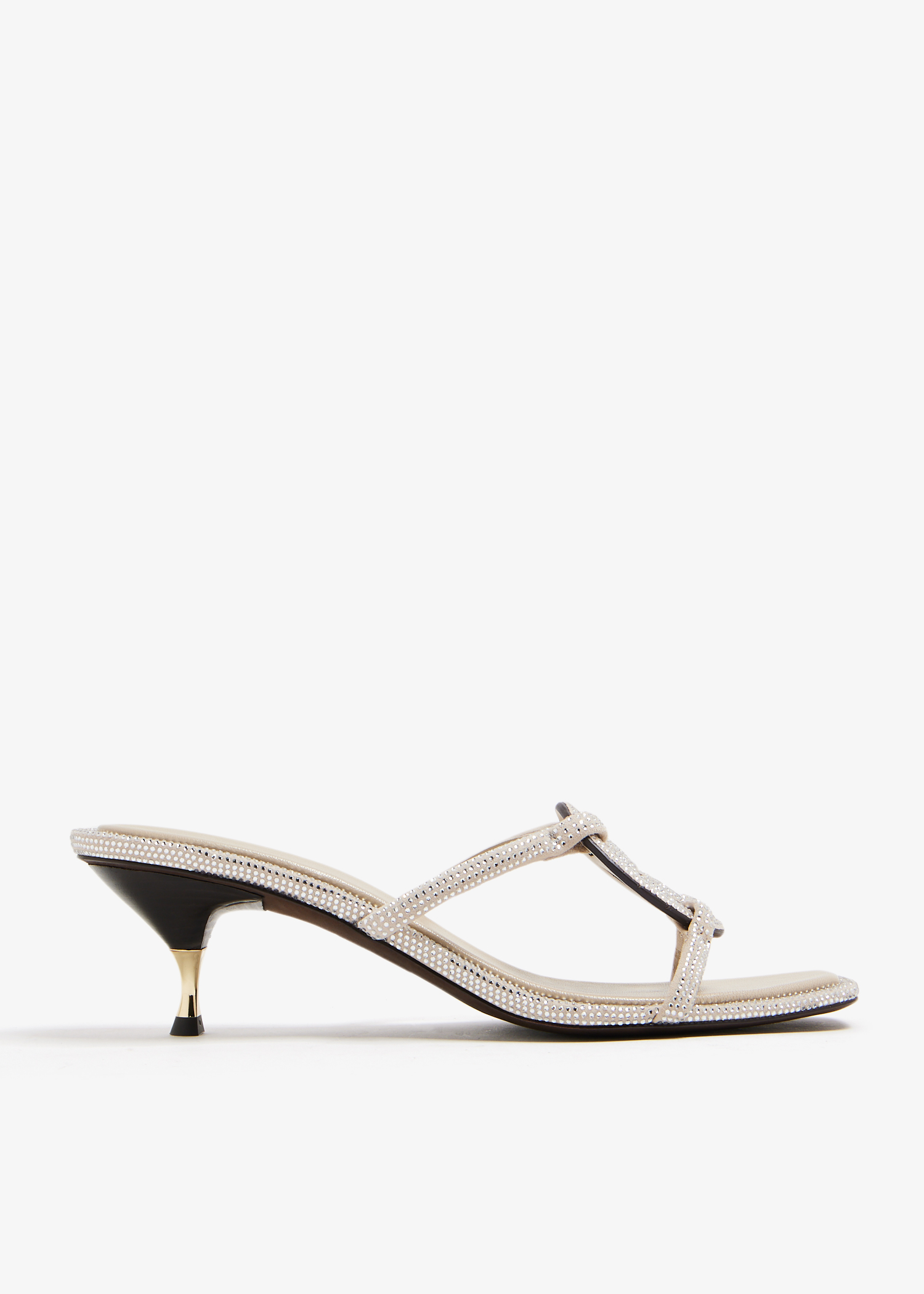 

Miller pavé bombé sandals, Beige