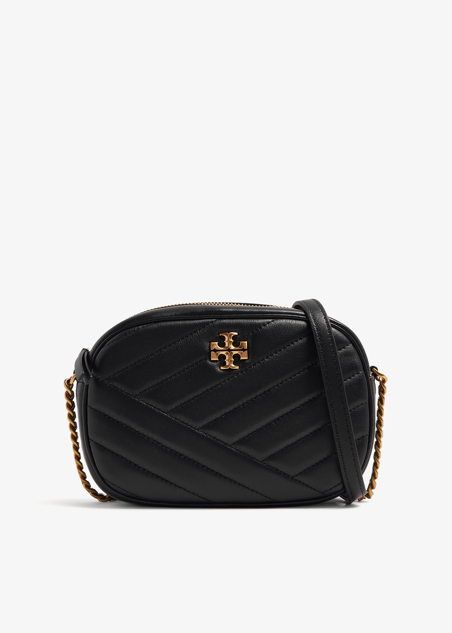 

Kira chevron camera bag, Black