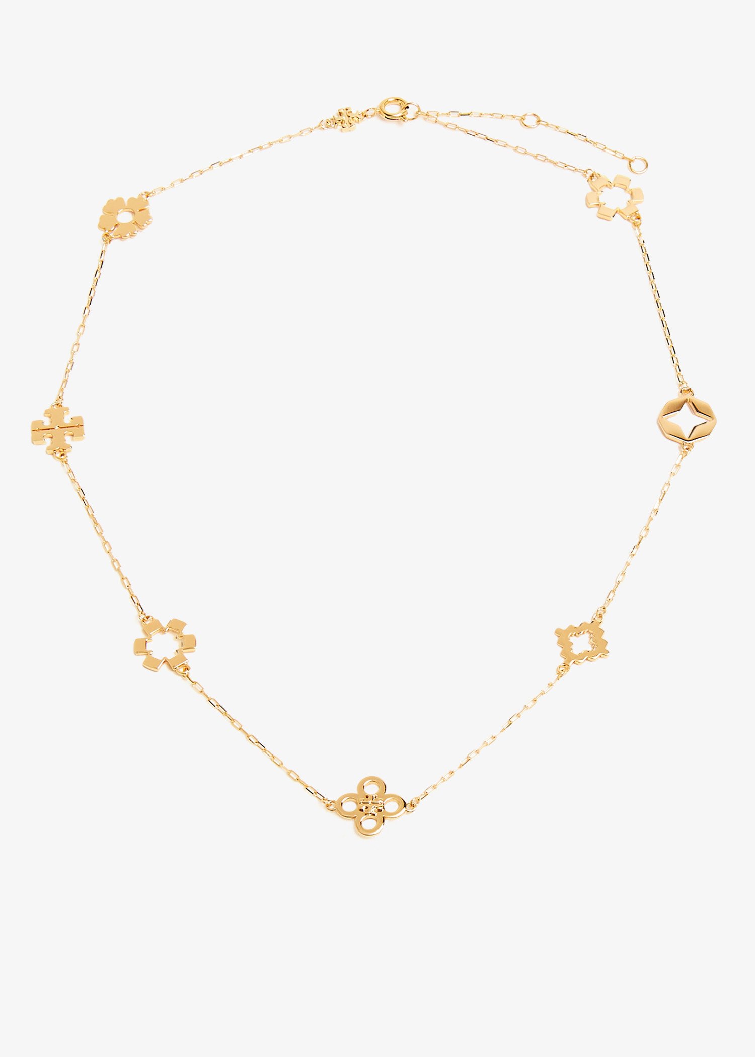 

Kira Clover necklace, Gold