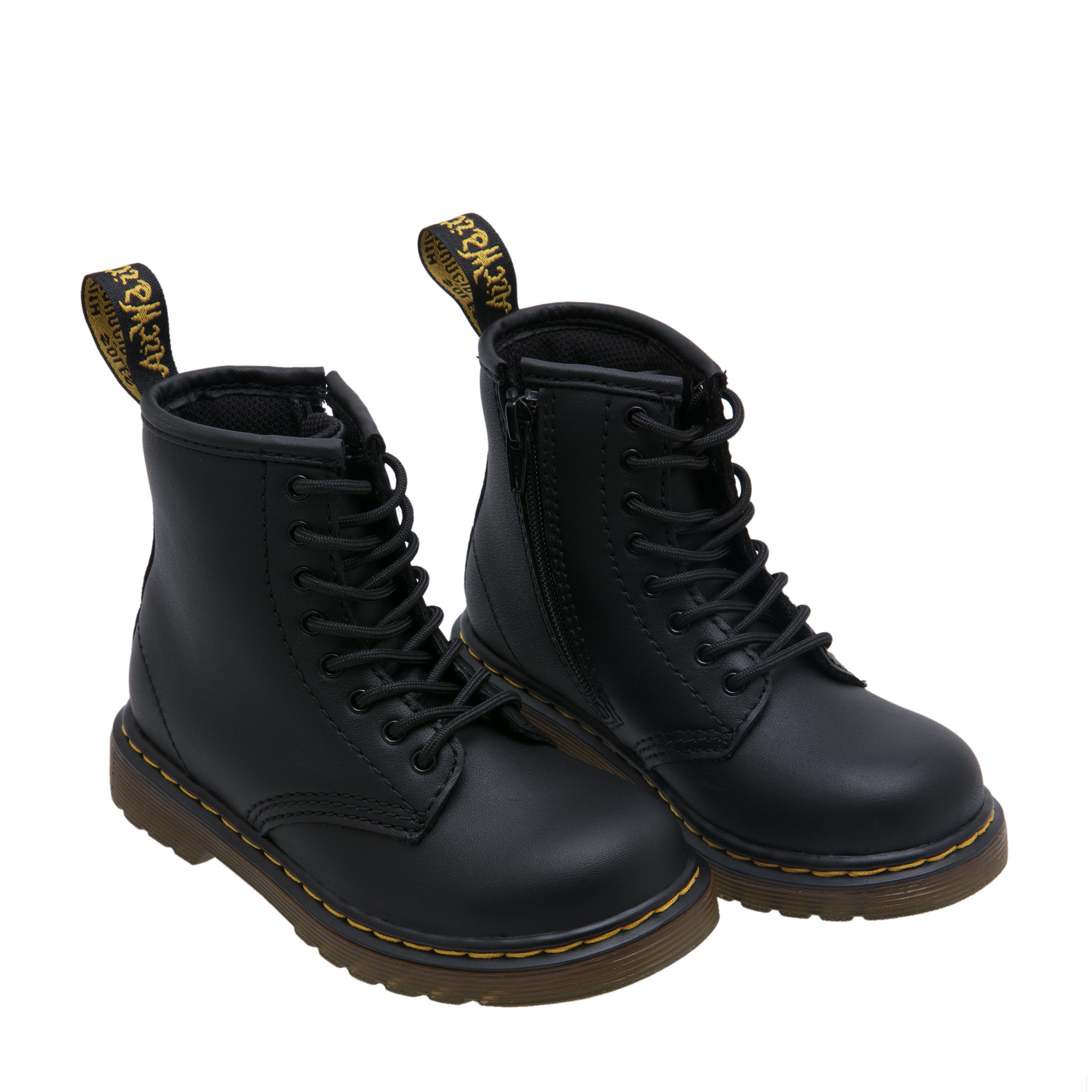 

Leather boots, Black