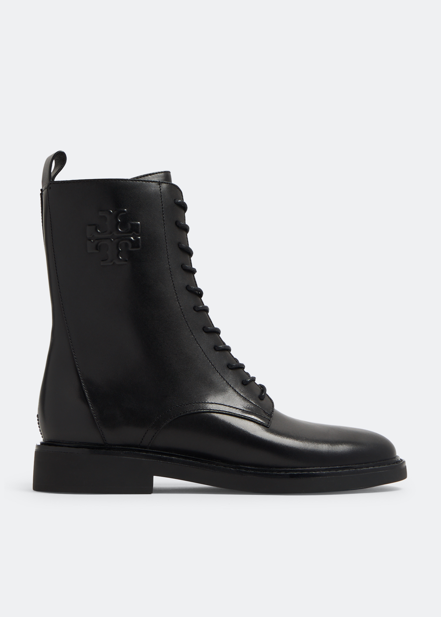 

Double T combat boots, Black