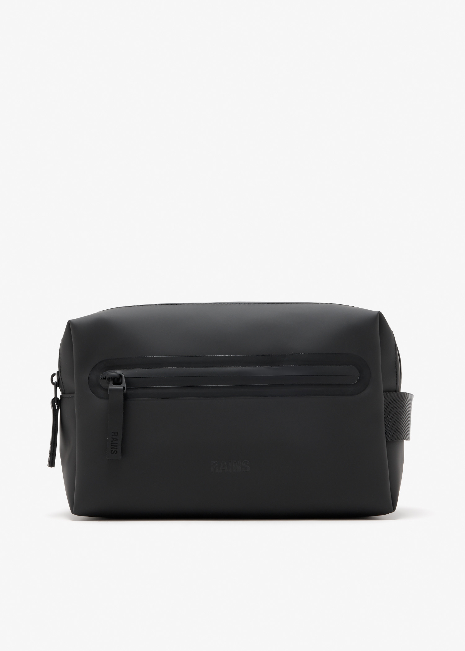 

Zip wash bag, Black