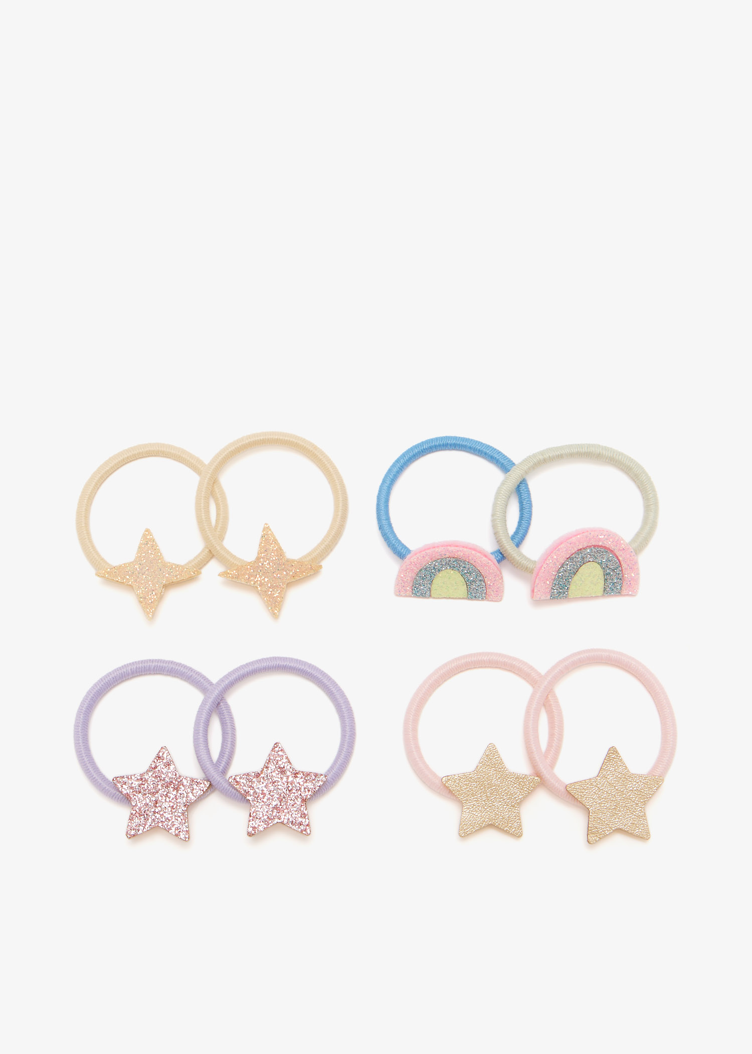 

Rainbow & Star mini ponies, Multicolored