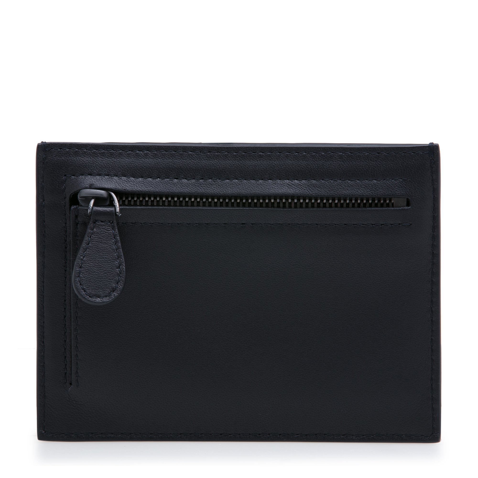 

Intrecciato card case, Black