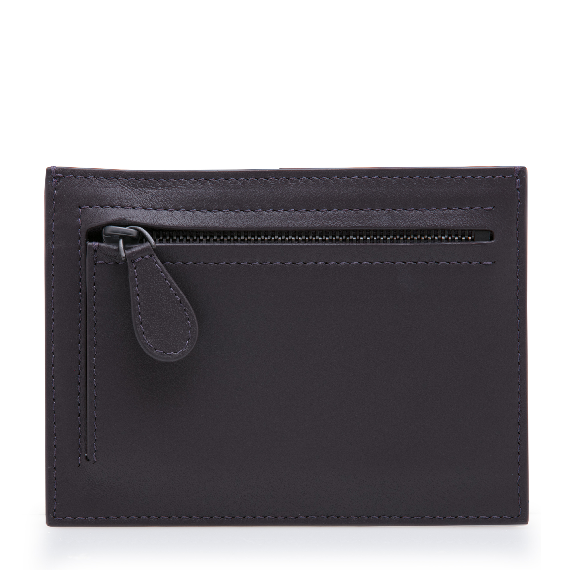 

Intrecciato card case, Black