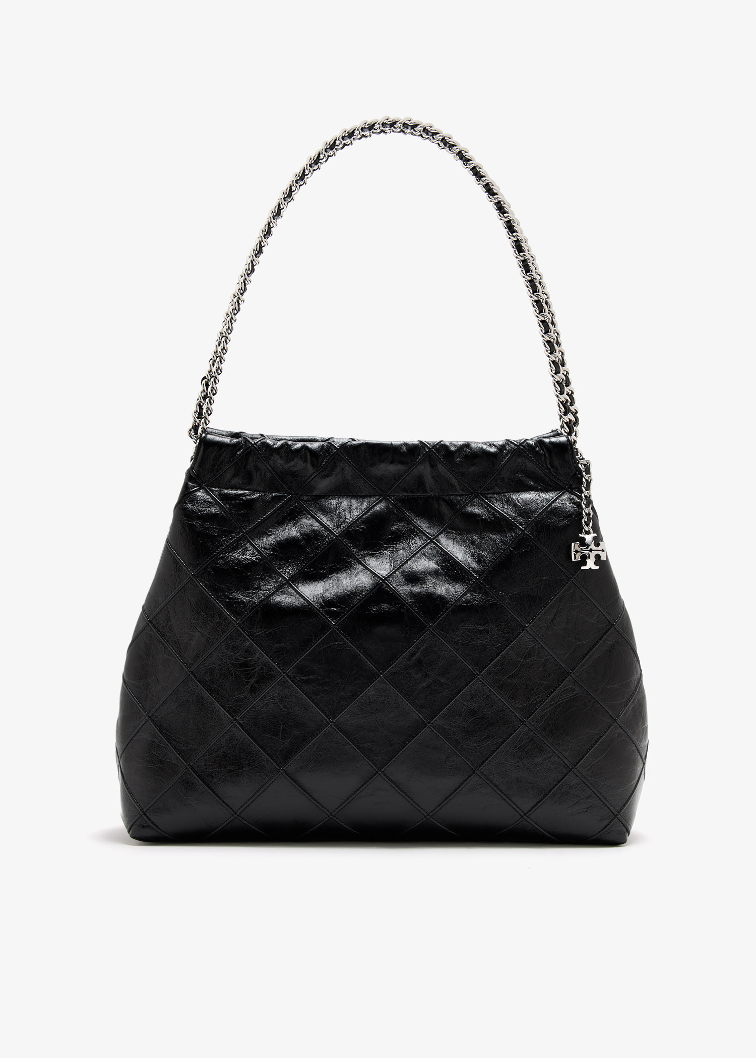 

Fleming hobo bag, Black