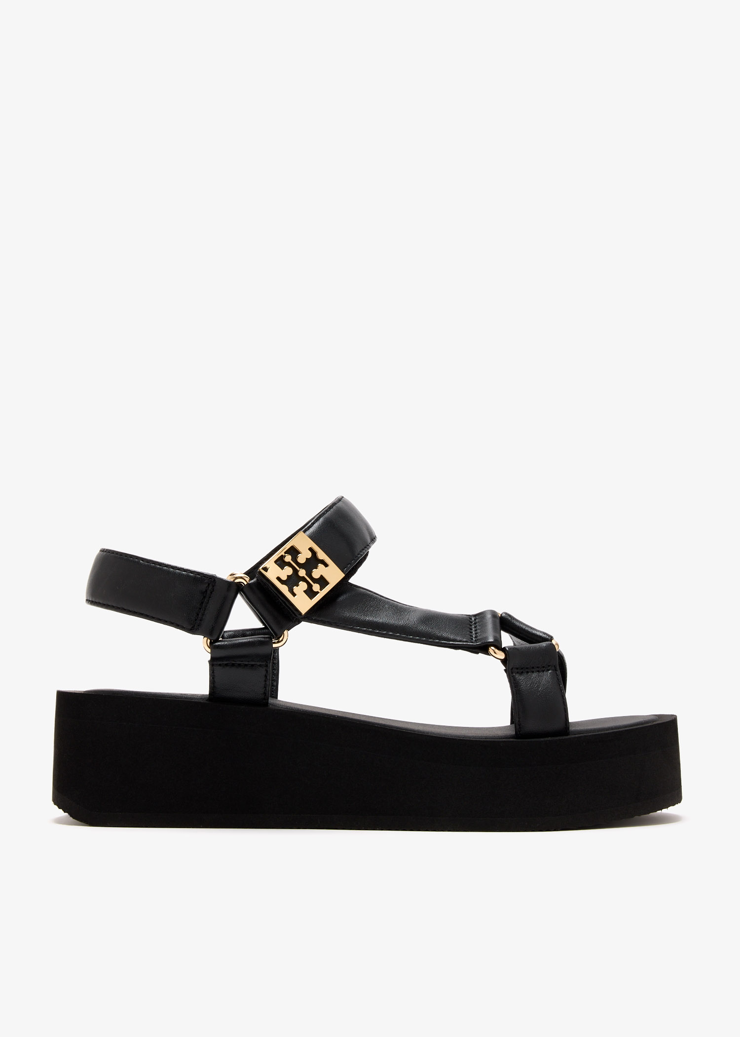 

Mellow platform sandals, Black