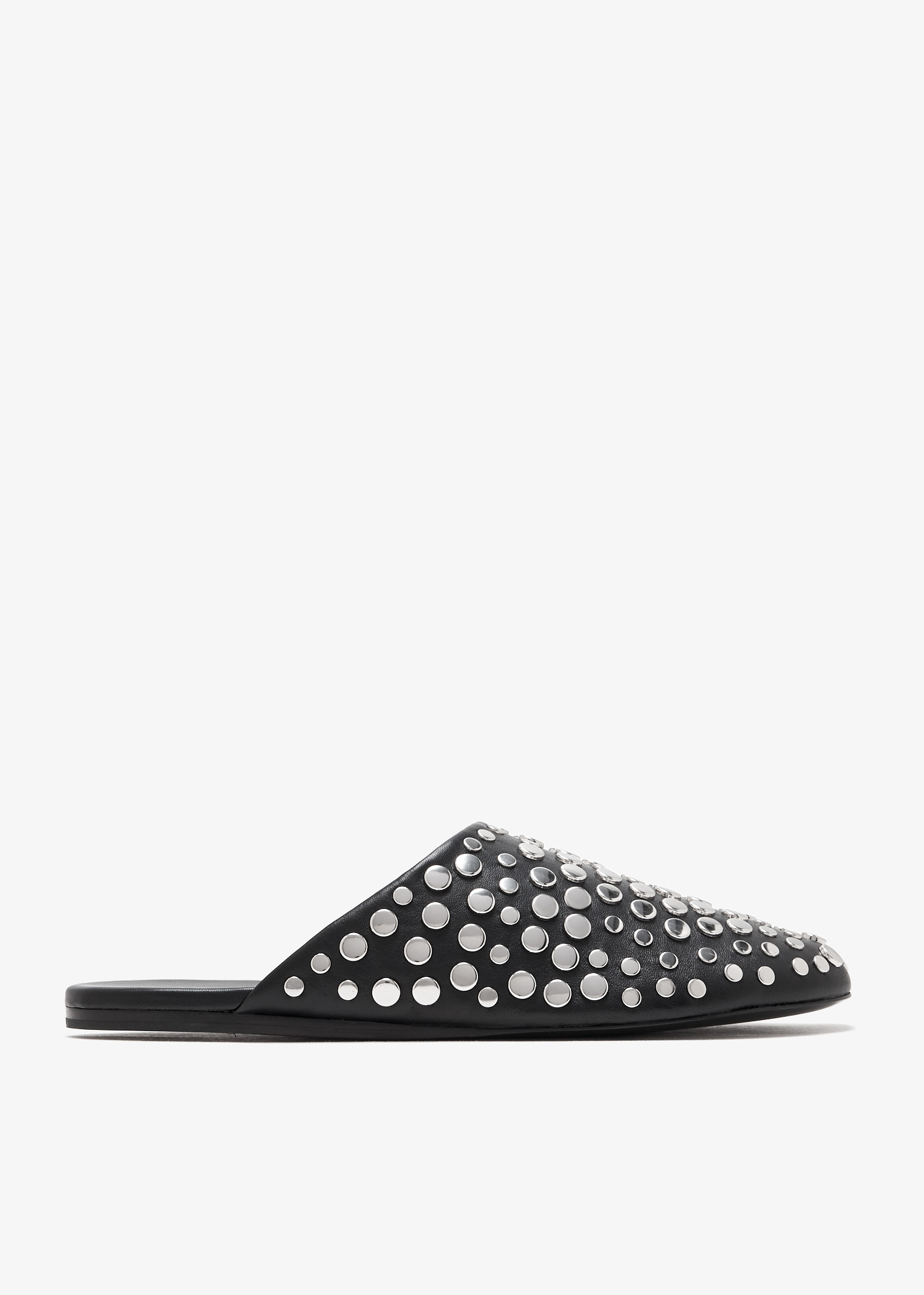 

Studded mules, Black
