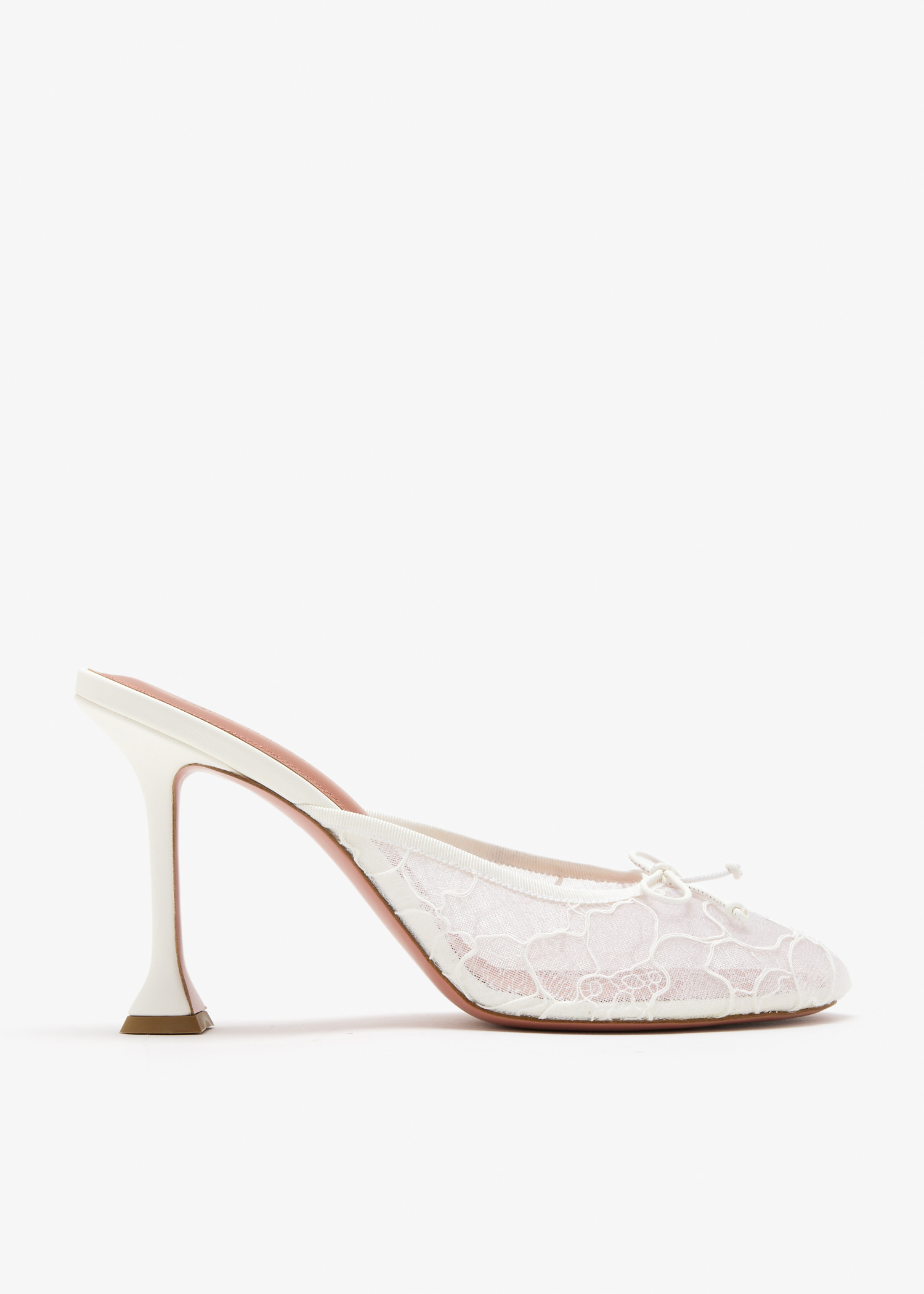 

Lila 95 slippers, White