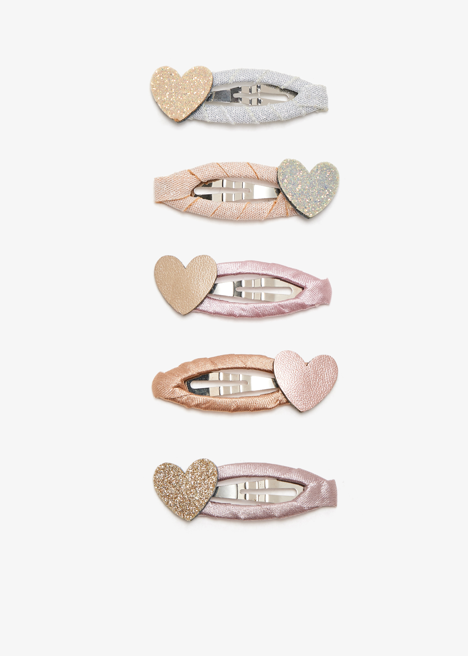 

Heart mini clic clacs, Multicolored