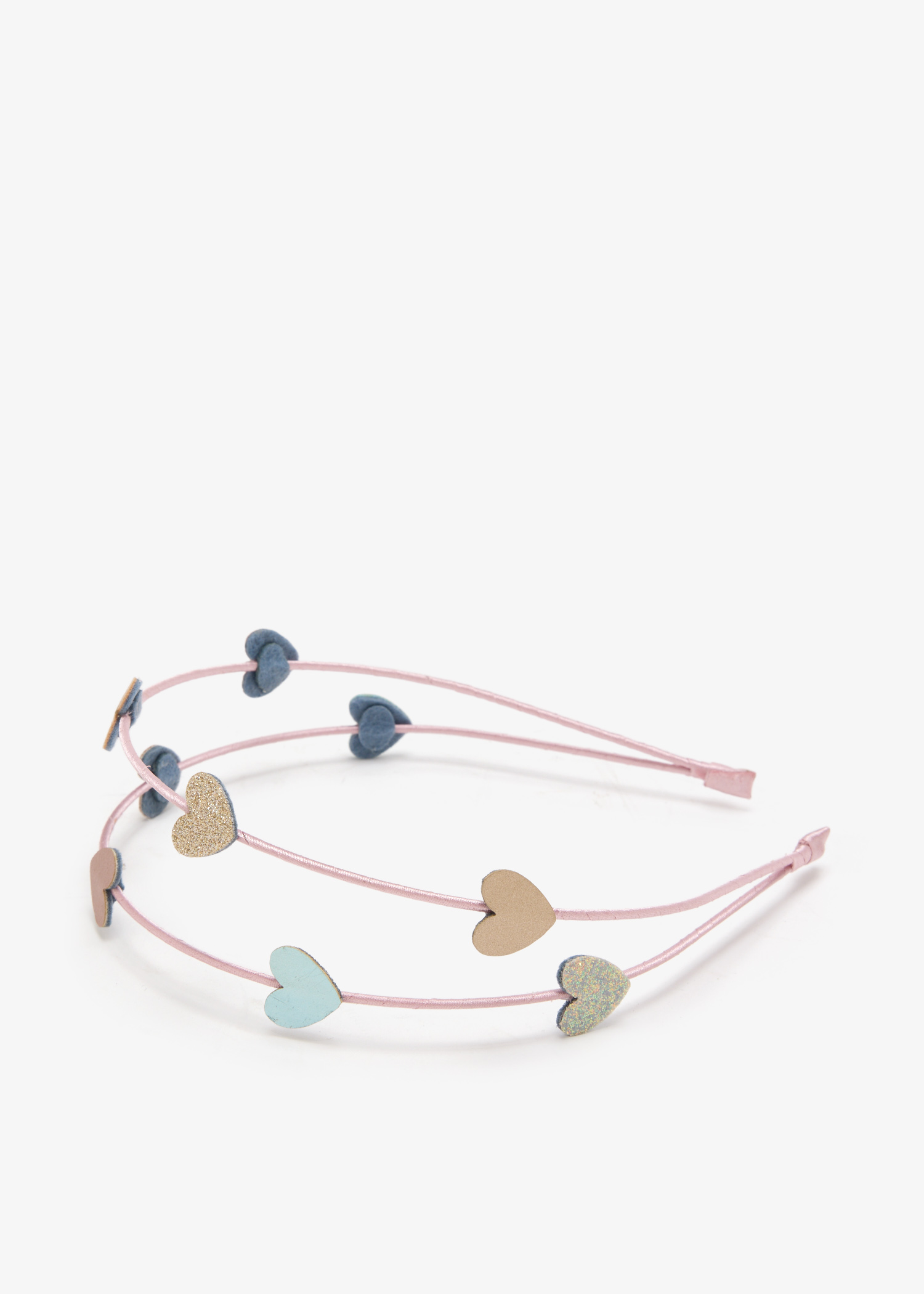 

Heart Double Alice headband, Multicolored